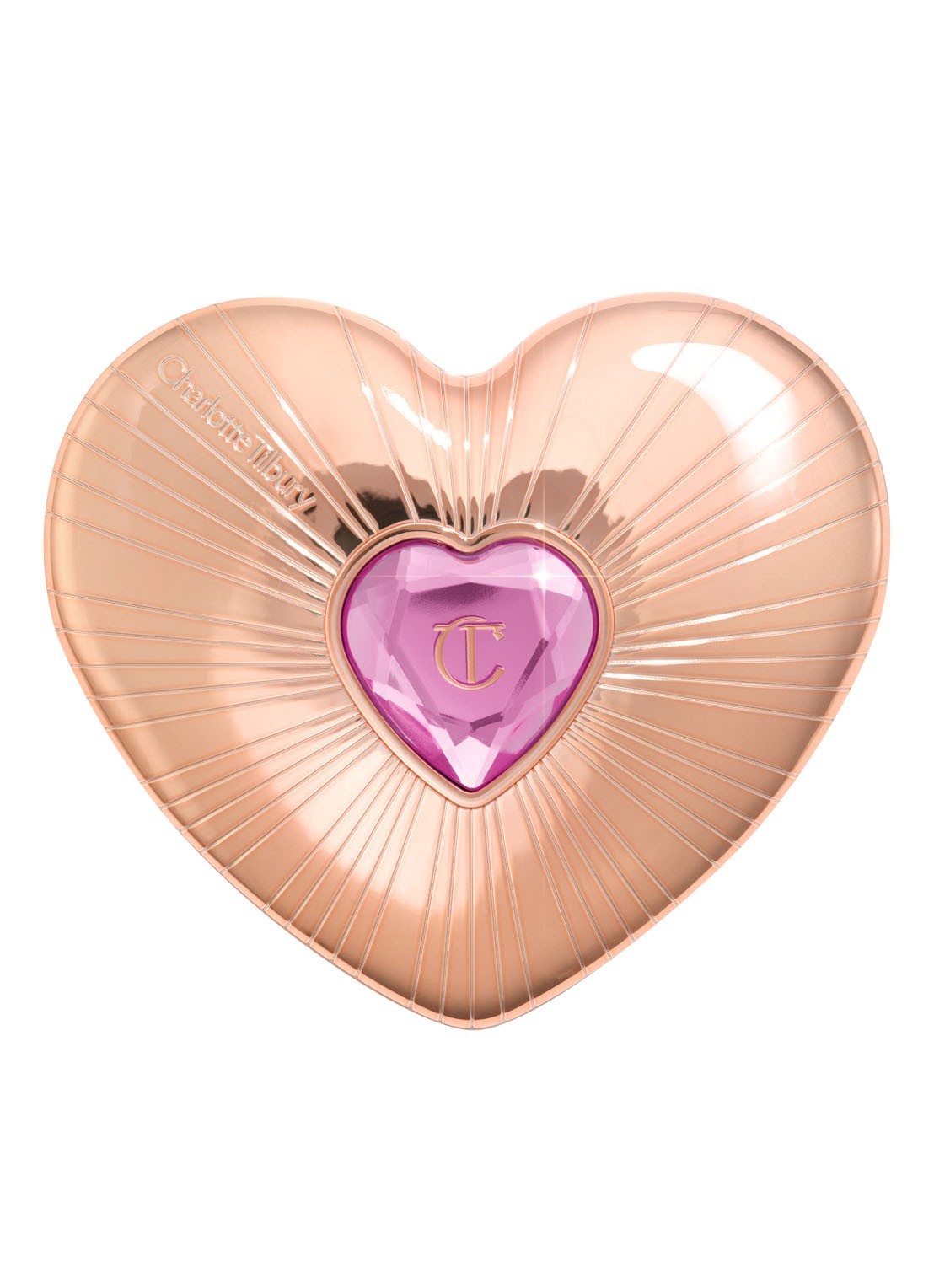 Charlotte Tilbury Beauty soulmates face palette - blush - voorkant 6 flawless peach