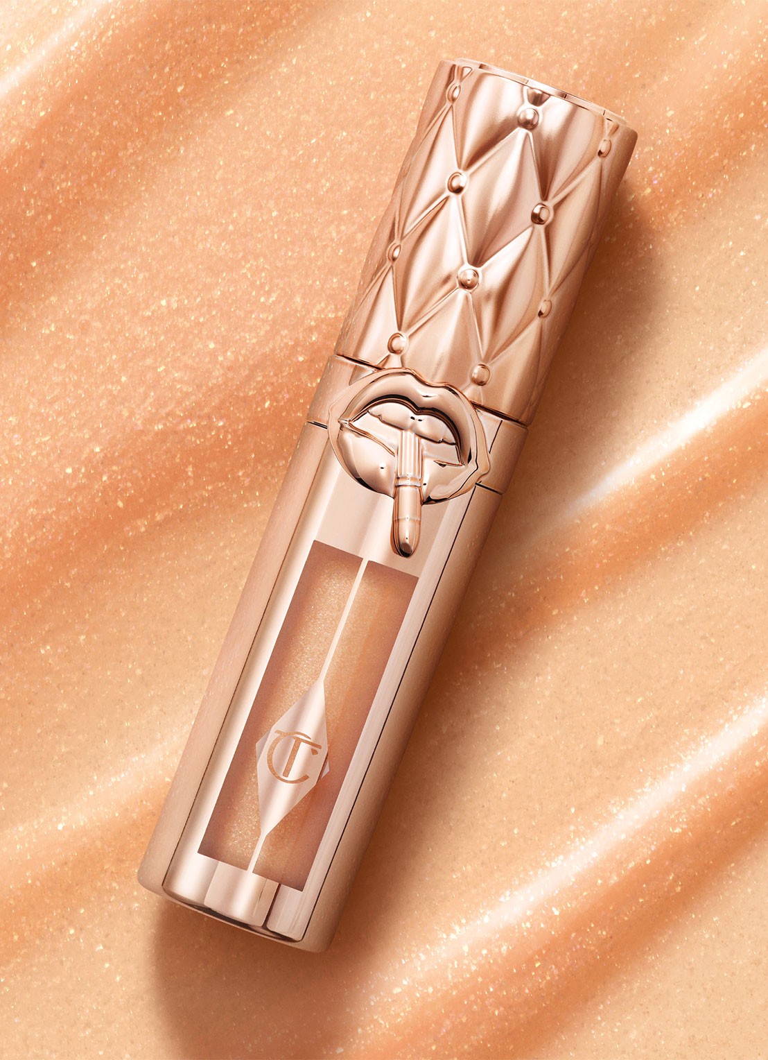 Charlotte Tilbury Big Lip Plumpgasm - lipplumper - detail 3 nudegasm diamonds