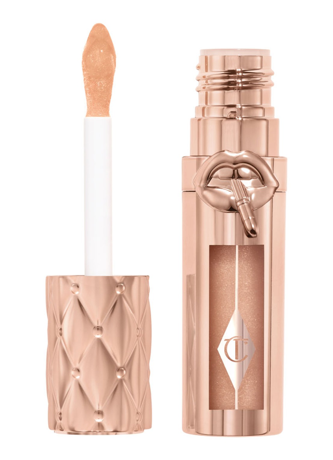 Charlotte Tilbury Big Lip Plumpgasm - lipplumper - voorkant 5 nudegasm diamonds