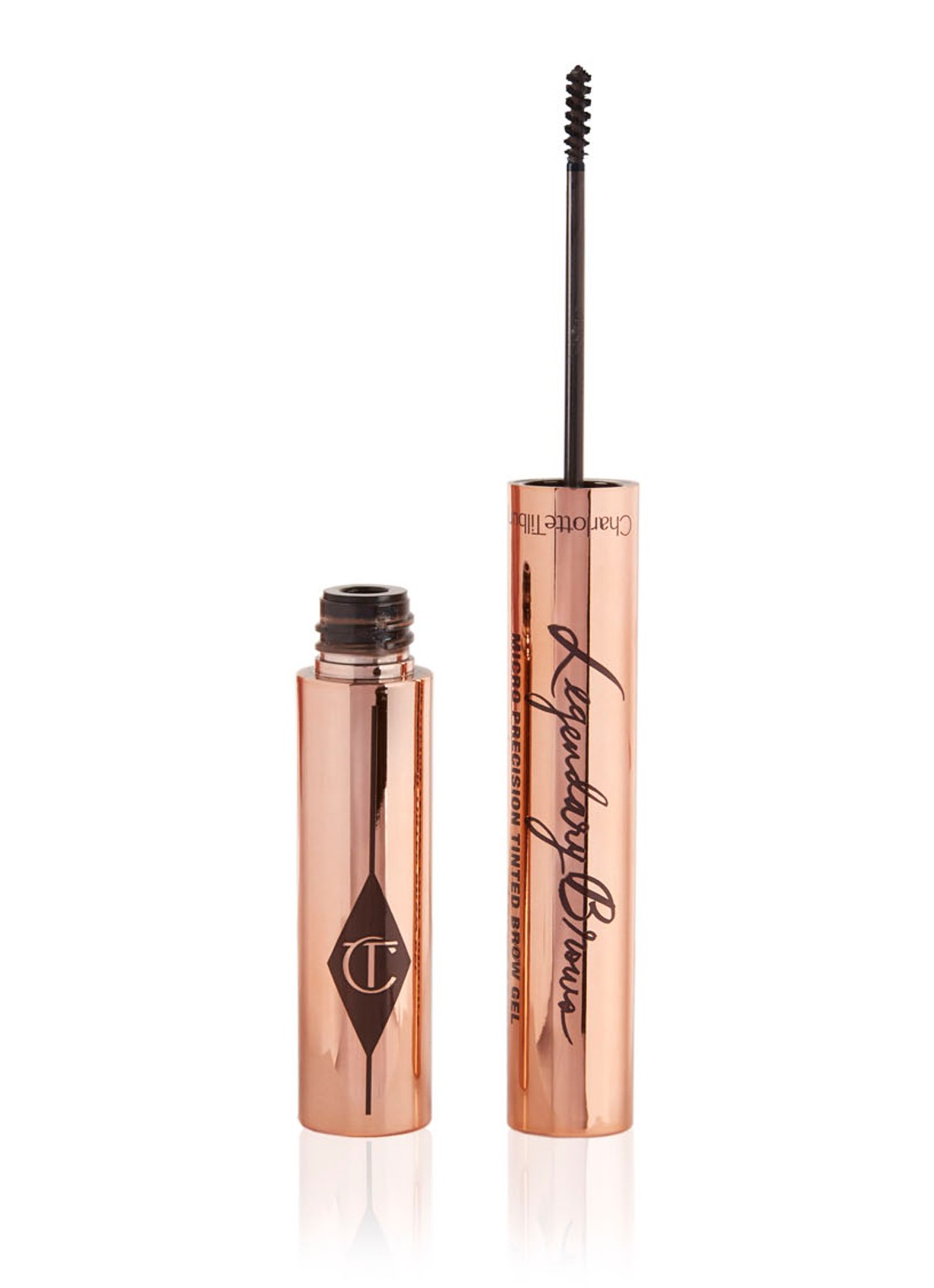 Charlotte Tilbury Brow Gel Legendary Brows - wenkbrauwgel - voorkant 6 black brown