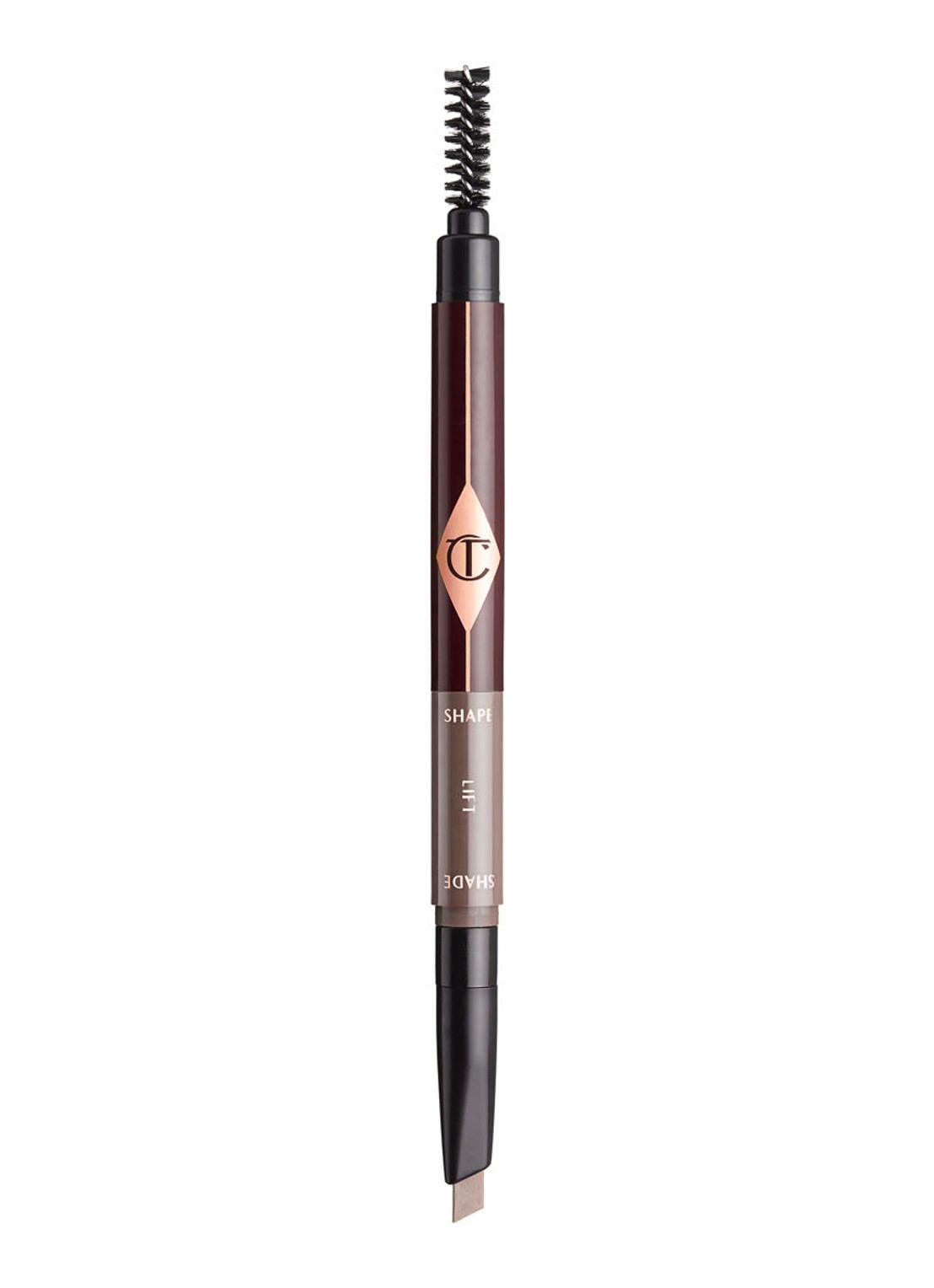 Charlotte Tilbury Brow Lift - 3-in-1 wenkbrauwpotlood - voorkant fair brown