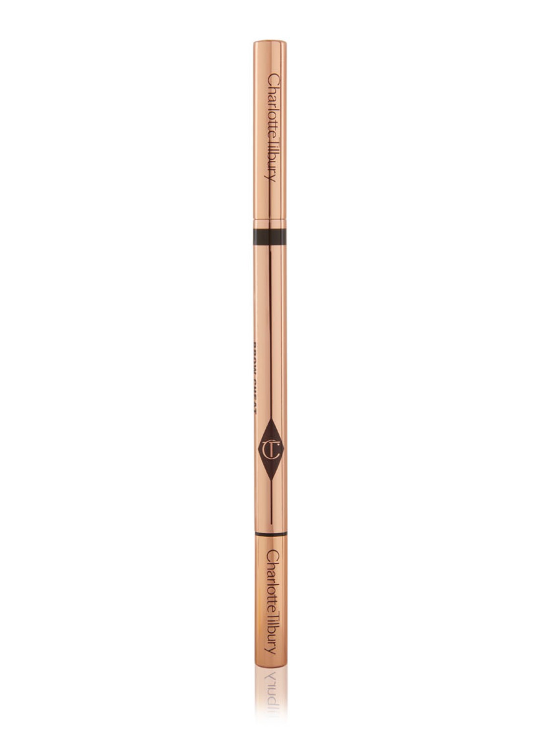 Charlotte Tilbury Brow Pencil Cheat - wenkbrauwpotlood - voorkant 6 black brown