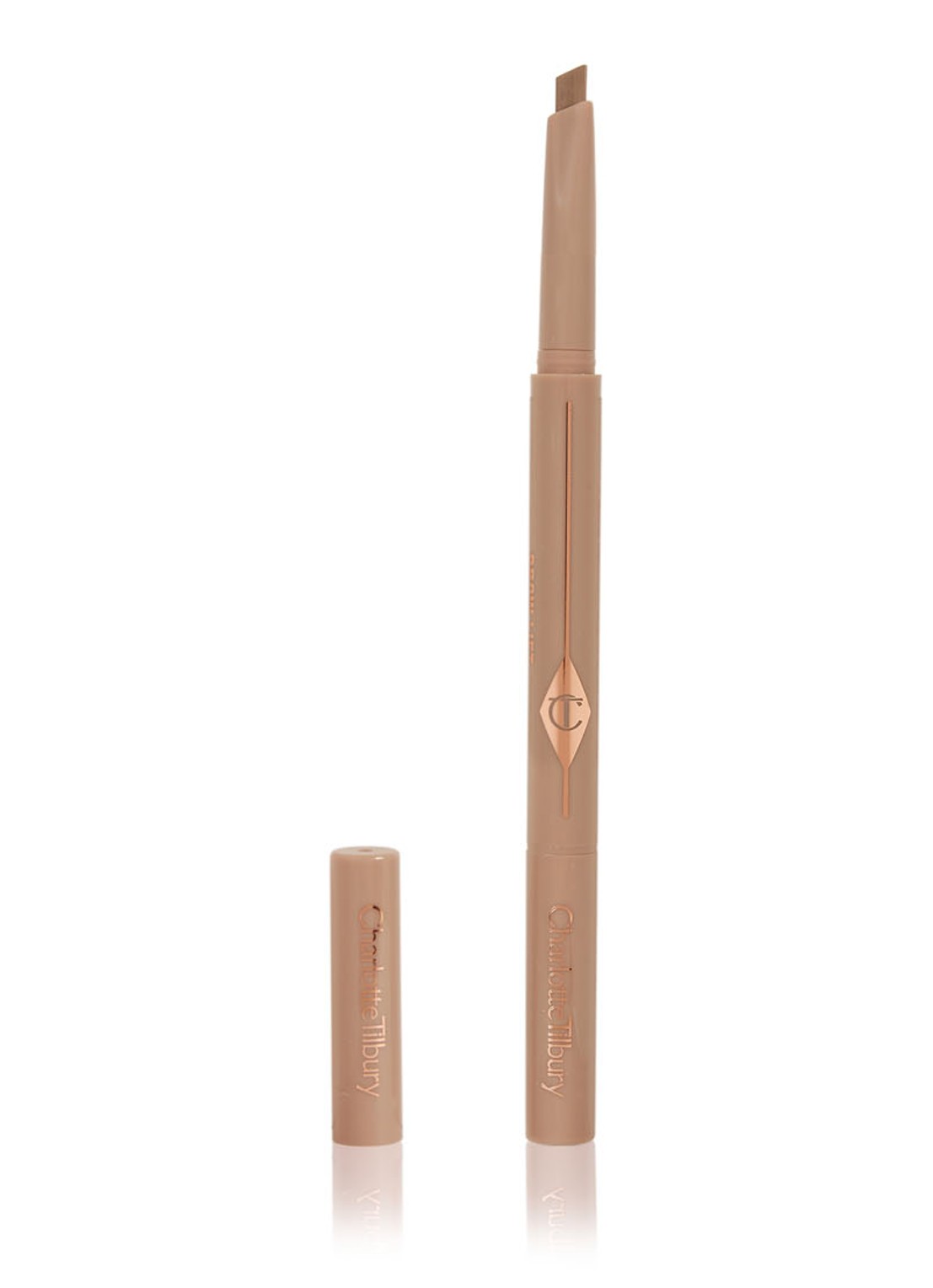 Charlotte Tilbury Brow Pencil Lift - wenkbrauwpotlood - voorkant 6 light blonde