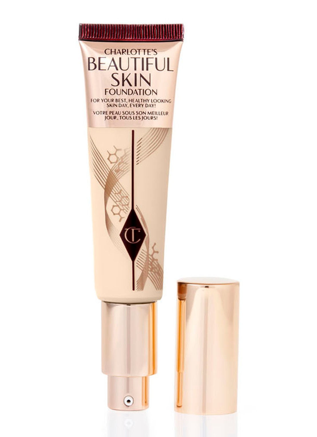 Charlotte Tilbury Charlotte's Beautiful Skin Foundation - voorkant 6 1 neutral
