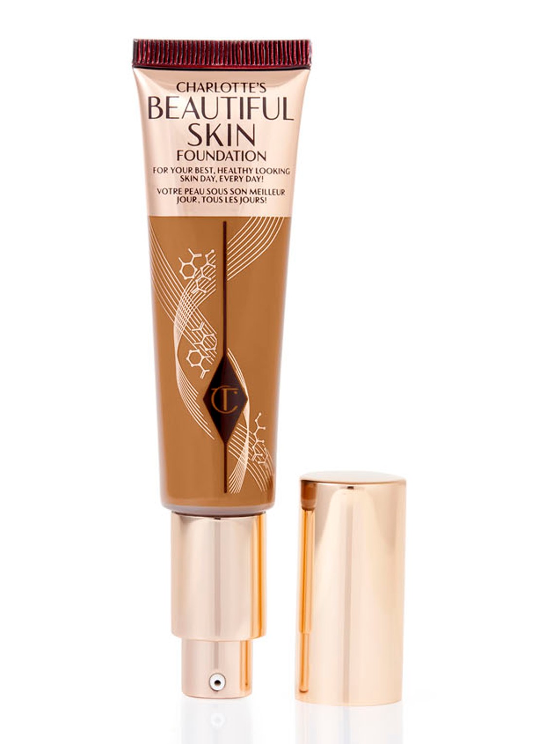 Charlotte Tilbury Charlotte's Beautiful Skin Foundation - voorkant 13 warm