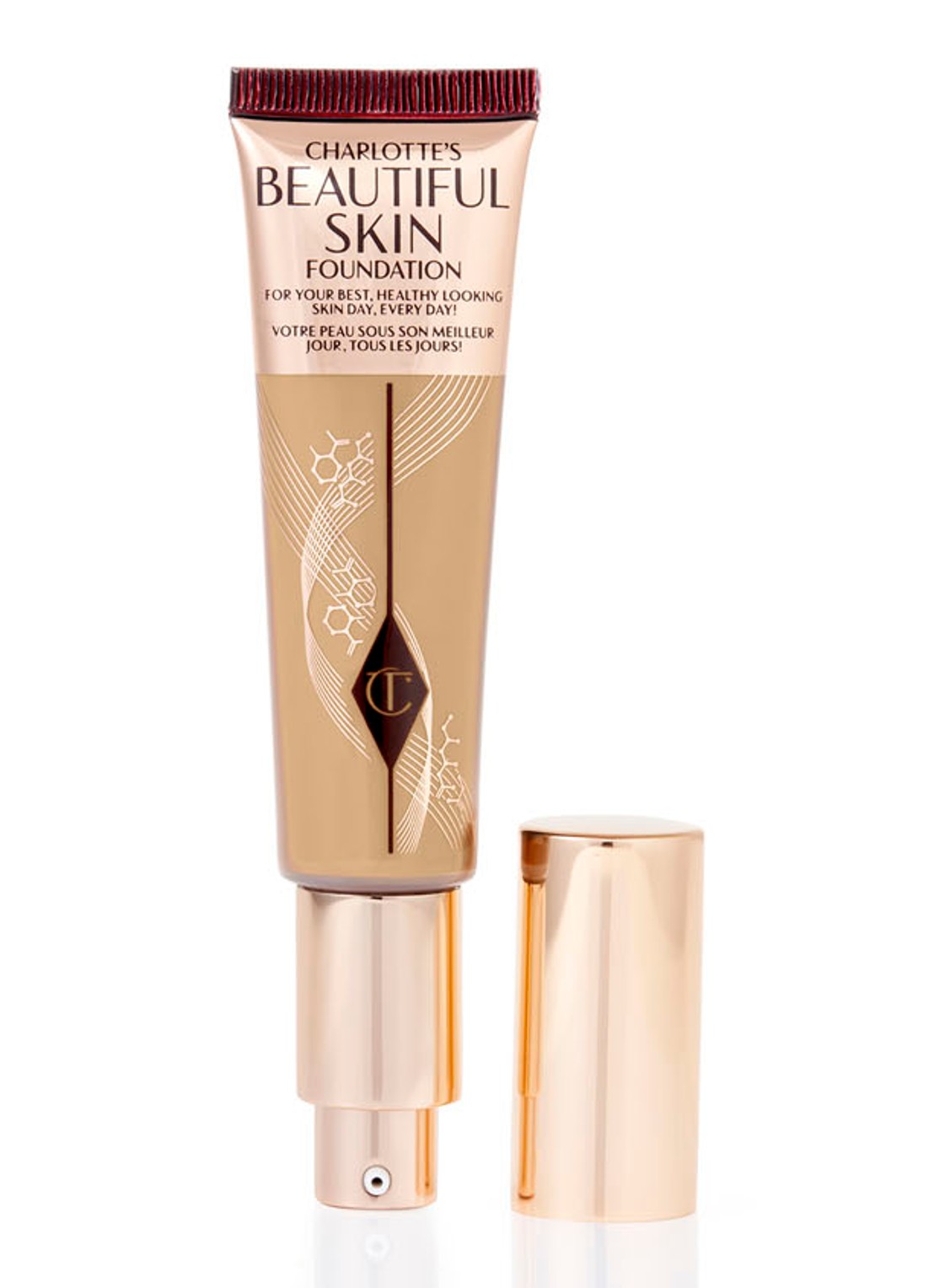 Charlotte Tilbury Charlotte's Beautiful Skin Foundation - voorkant 6 neutral