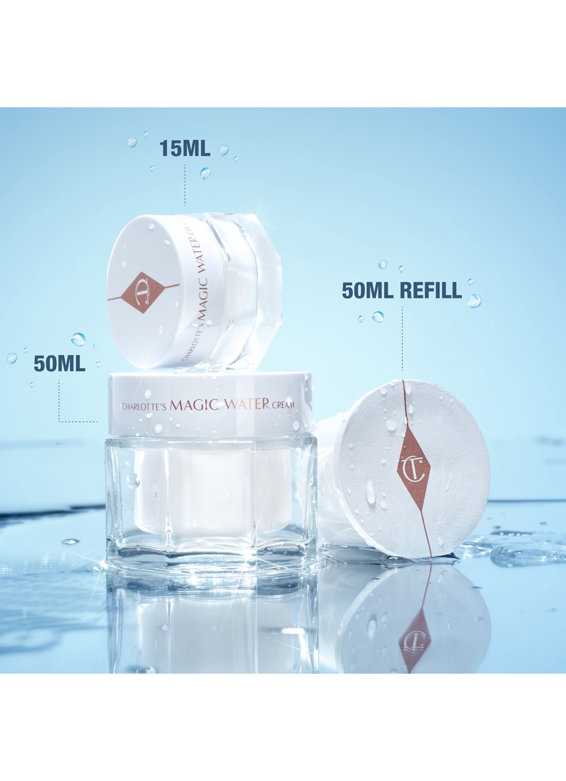 Charlotte Tilbury Charlotte's Magic Water Cream - hydraterende dagcrème - detail 6 undefined