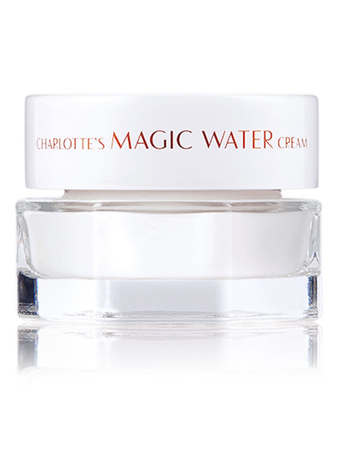 Charlotte Tilbury Charlotte's Magic Water Cream Travel Size - hydraterende dagcrème - voorkant 3 transparant