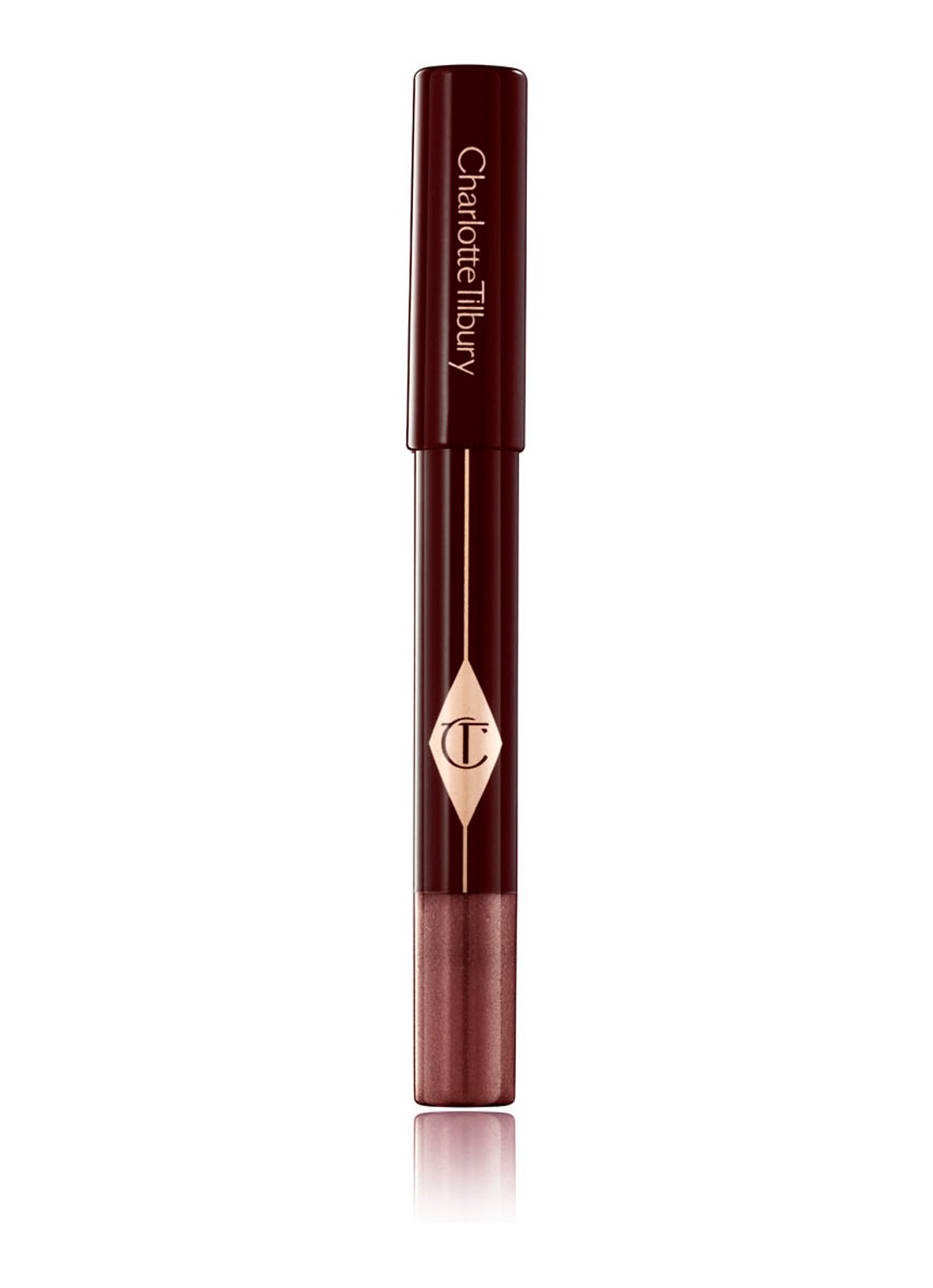 Charlotte Tilbury Colour Chameleon - oogschaduwstick - voorkant 2 bronzed garnet