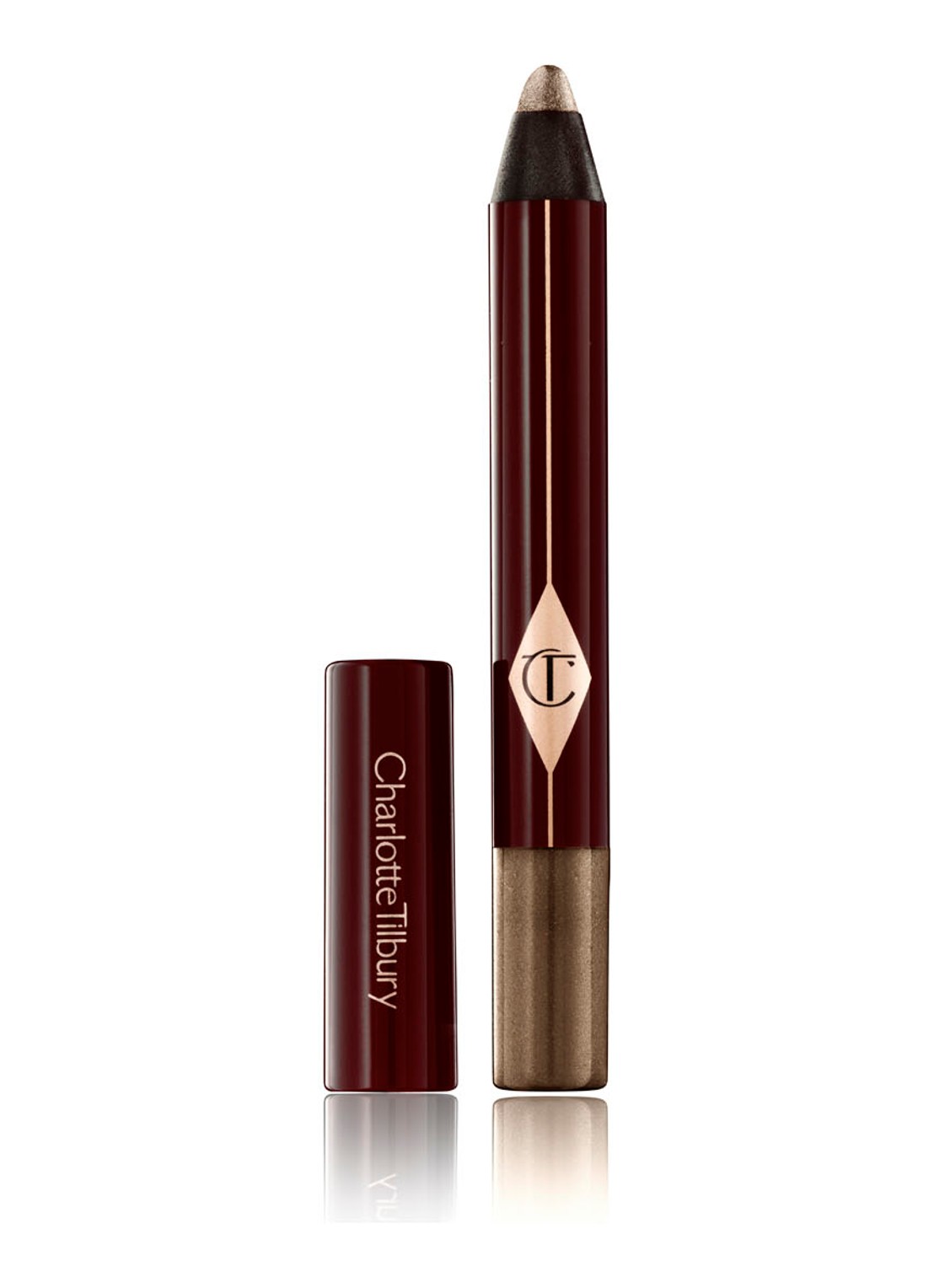 Charlotte Tilbury Colour Chameleon - oogschaduwstick - voorkant 4 golden quartz