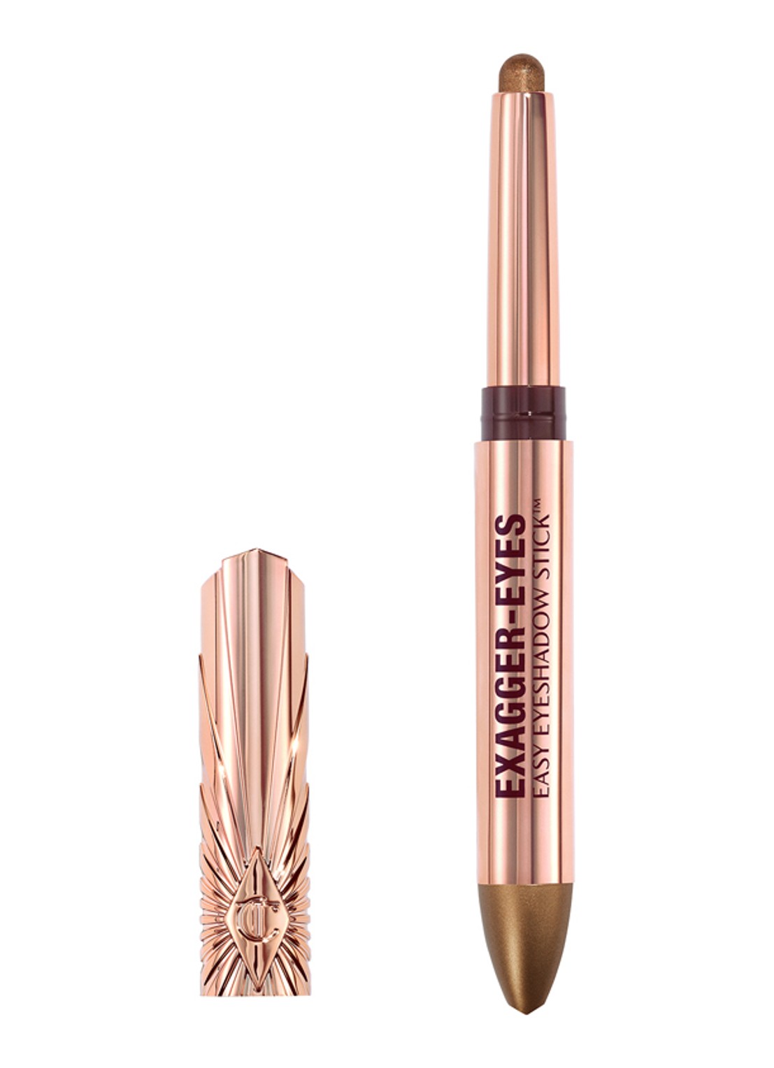 Charlotte Tilbury Exagger-Eyes Easy Eyeshadow Stick - oogschaduwstick - voorkant 6 amber haze