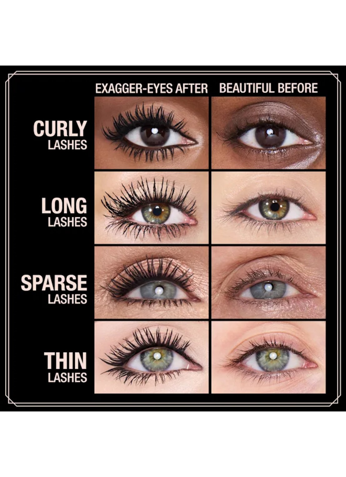 Charlotte Tilbury Exagger-Eyes Volume Mascara - travel size - detail 3 zwart