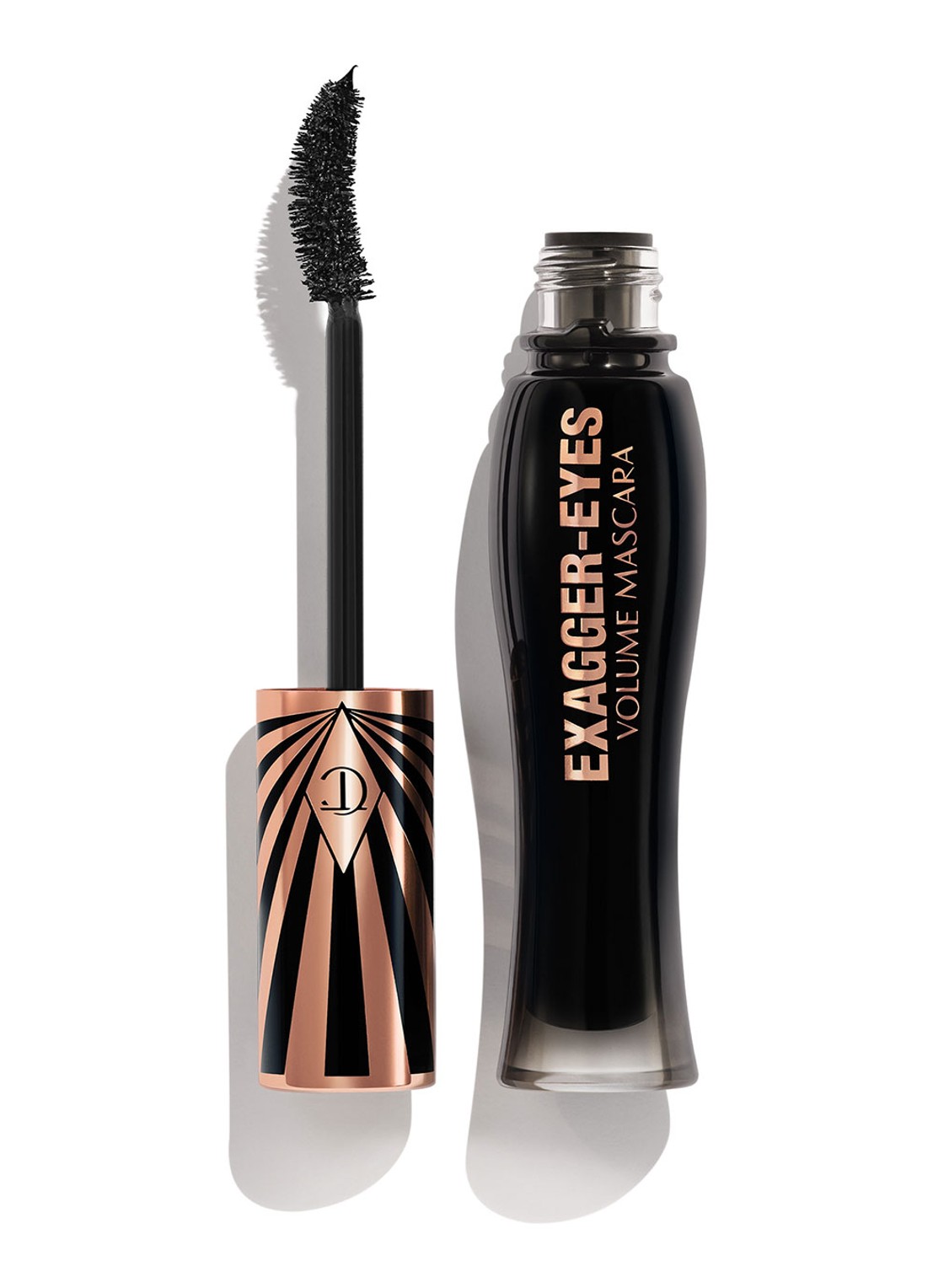 Charlotte Tilbury Exagger-eyes Volume - mascara - voorkant 6 exagger-black