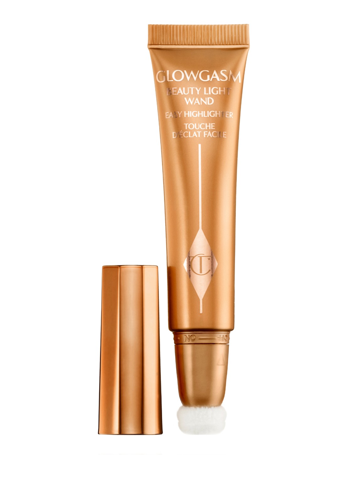Charlotte Tilbury Hollywood Beauty Light Wand - vloeibare blush - voorkant 2 goldgasm