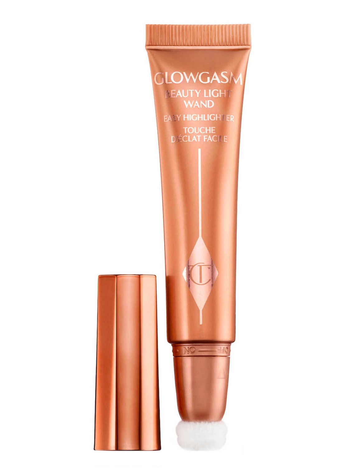 Charlotte Tilbury Hollywood Beauty Light Wand - vloeibare blush - voorkant peachgasm
