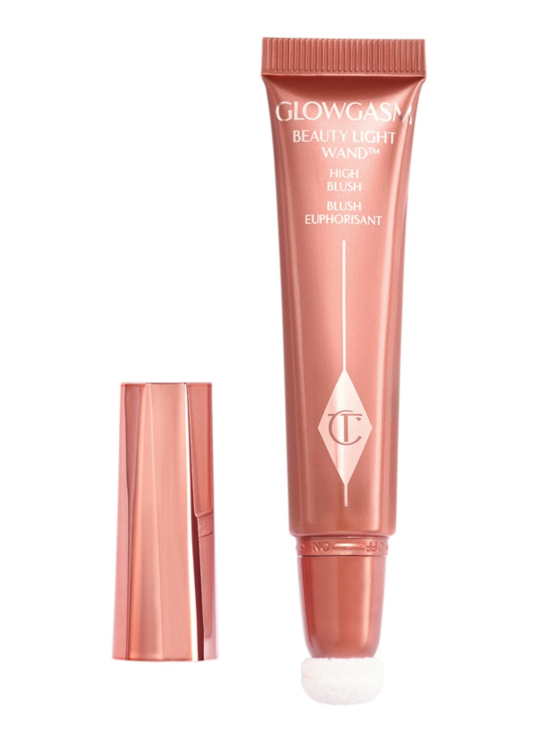 Charlotte Tilbury Hollywood Beauty Light Wand - vloeibare blush - voorkant 2 pinkgasm