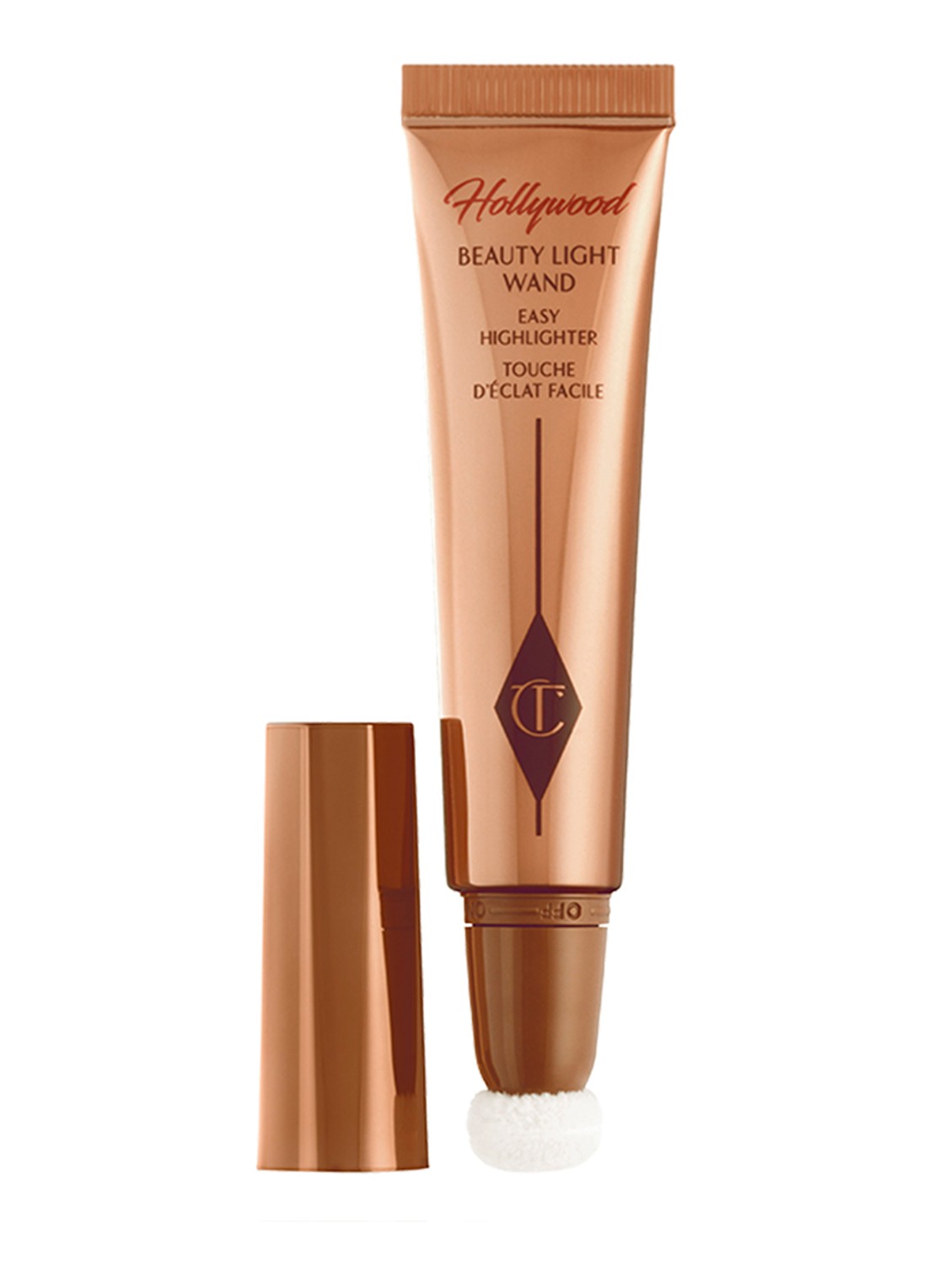 Charlotte Tilbury Hollywood Beauty Light Wand - vloeibare blush - voorkant 2 spotlight