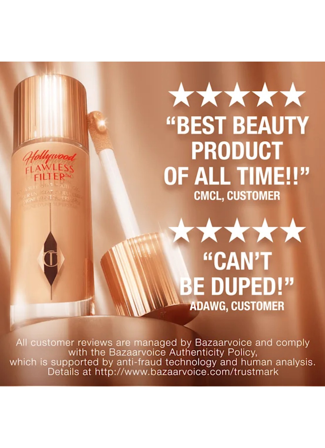 Charlotte Tilbury Hollywood Flawless Filter - primer, highlighter & corrector - detail 4 2 fair