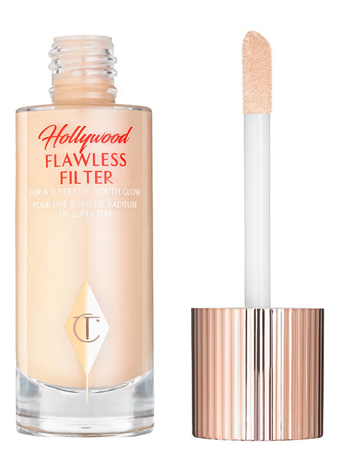 Charlotte Tilbury Hollywood Flawless Filter - primer, highlighter & corrector  - voorkant 6 1 fair
