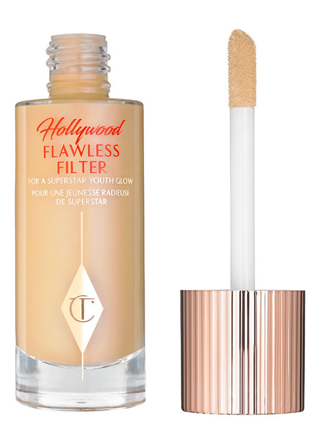 Charlotte Tilbury Hollywood Flawless Filter - primer, highlighter & corrector  - voorkant 4 medium