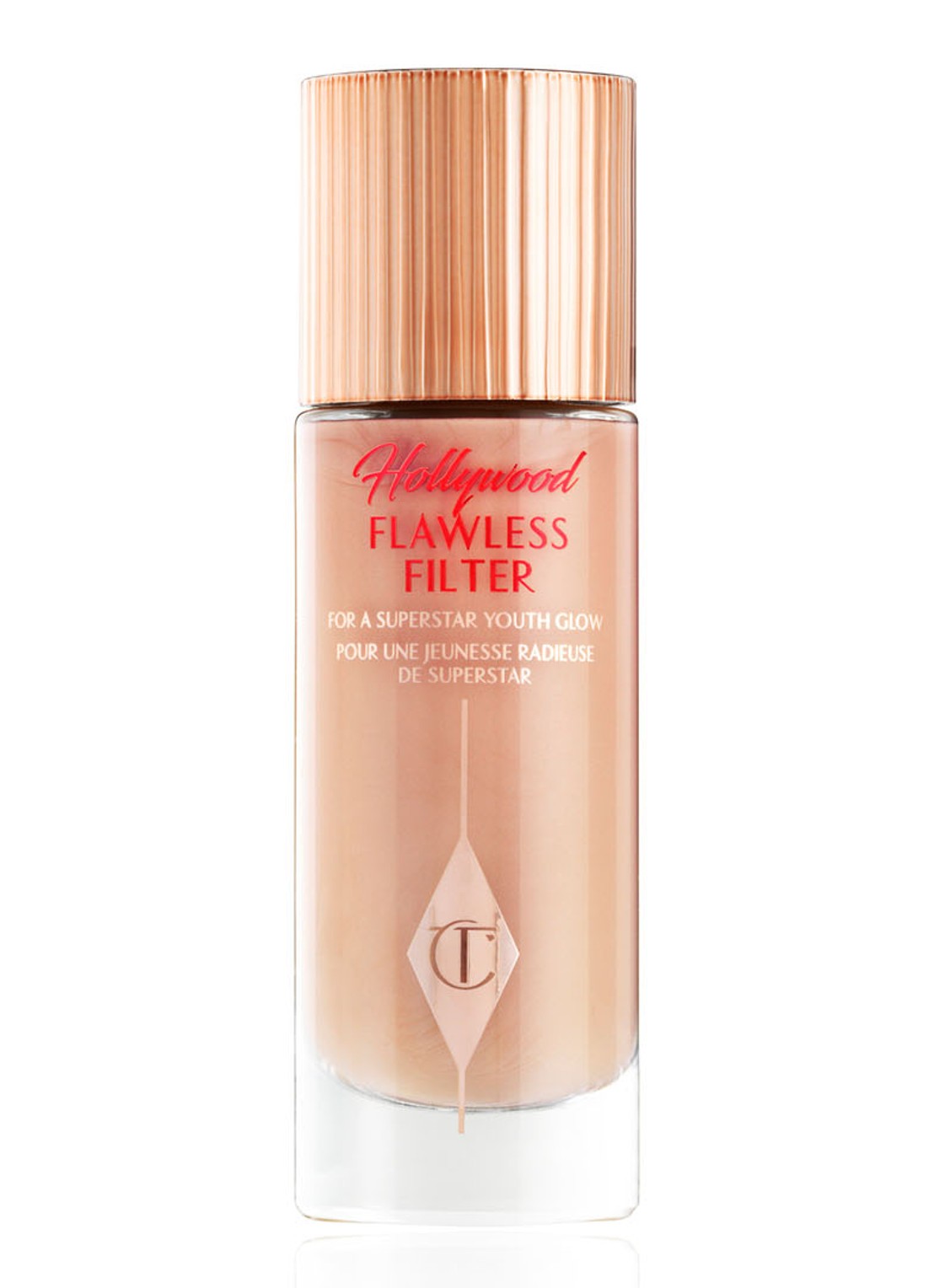 Charlotte Tilbury Hollywood Flawless Filter - primer, highlighter & corrector  - voorkant 4 3 fair