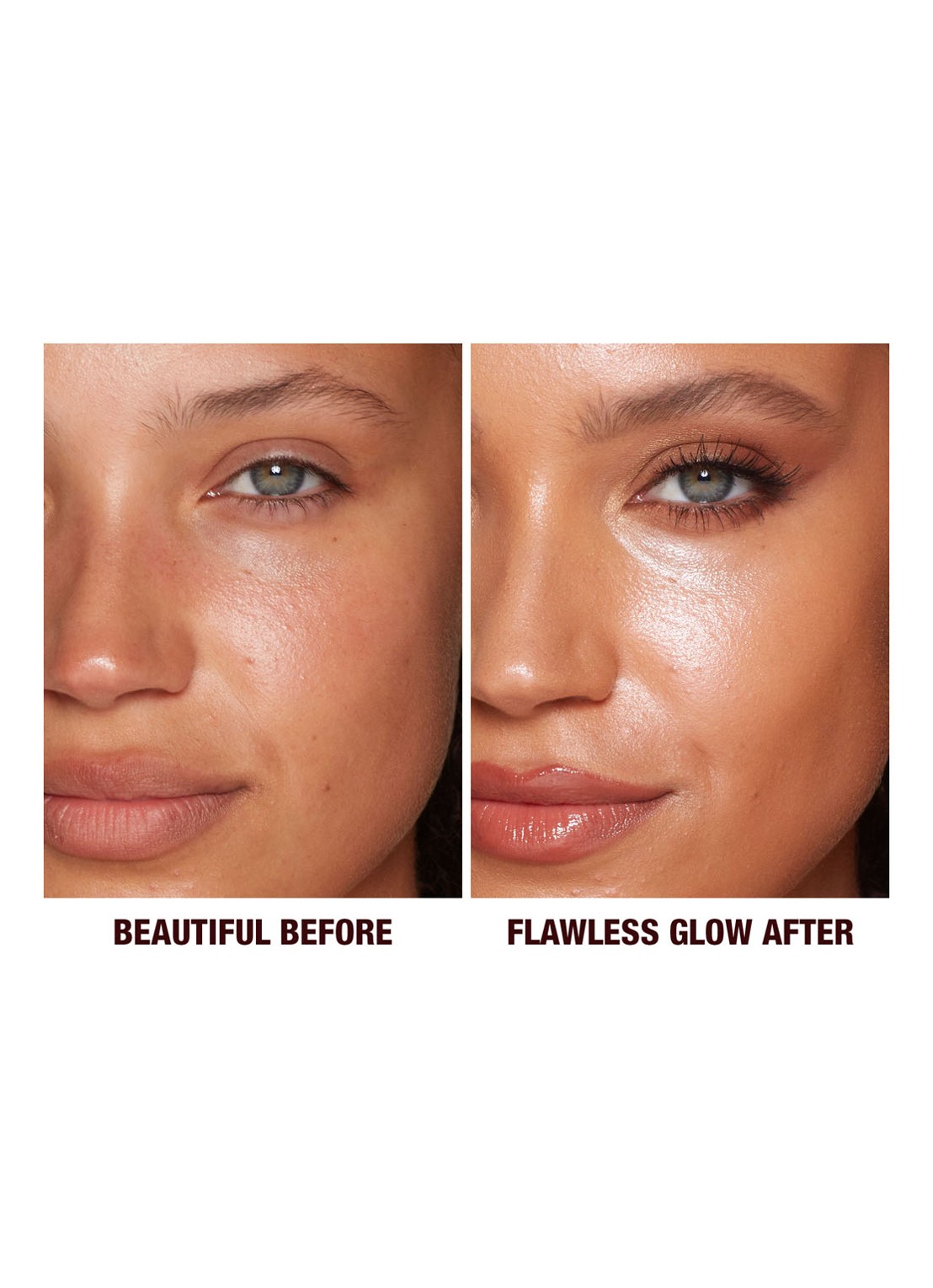 Charlotte Tilbury Hollywood Flawless Filter - primer, highlighter & corrector  - detail 3 5 tan