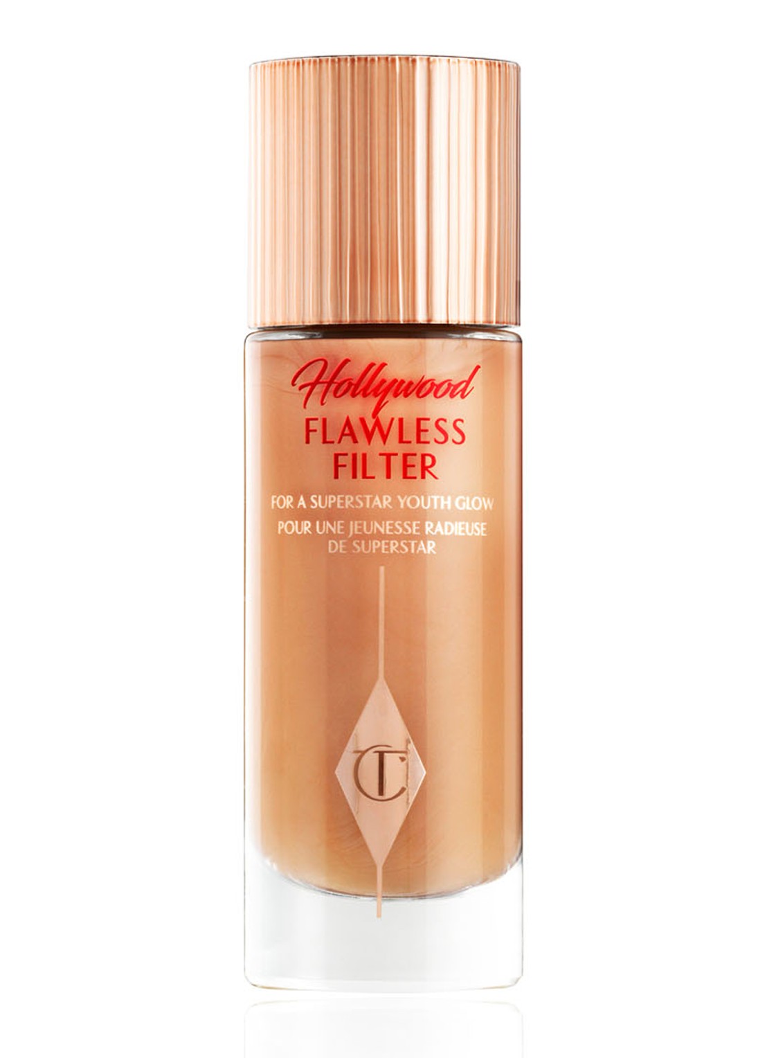 Charlotte Tilbury Hollywood Flawless Filter - primer, highlighter & corrector  - voorkant 2 6 tan