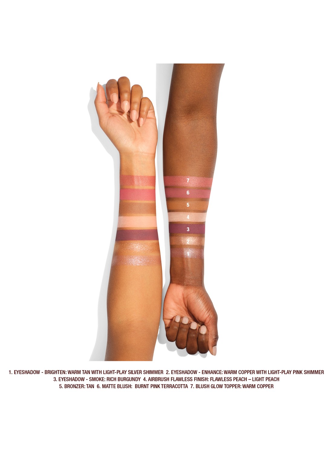 Charlotte Tilbury Hollywood Instant Look In A Palette - make-up palette - detail 2 dreamy, bronzed beauty