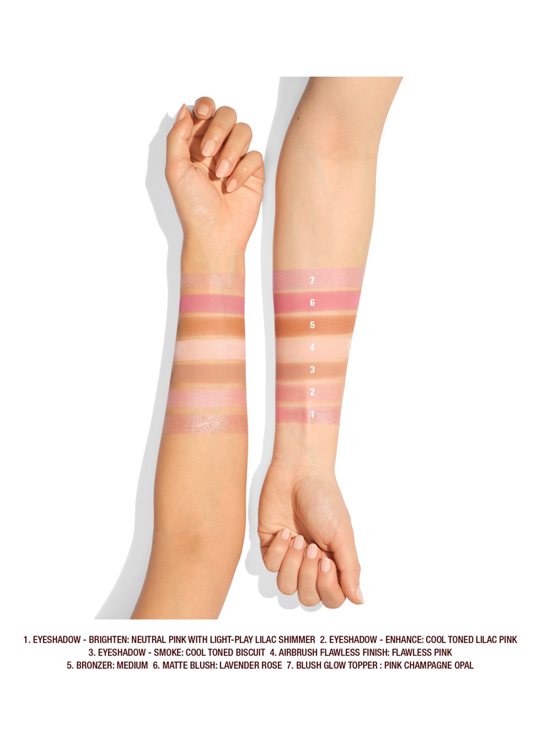 Charlotte Tilbury Hollywood Instant Look In A Palette - make-up palette - detail 2 pretty, glowing beauty
