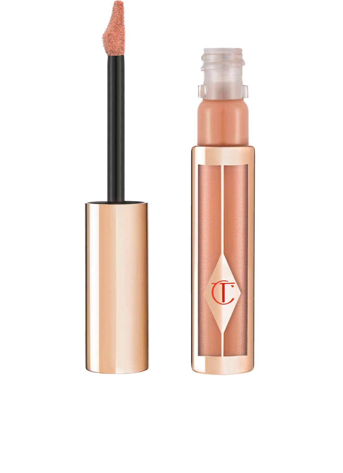 Charlotte Tilbury Hollywood Lip - liquid lipstick - voorkant charlotte darling
