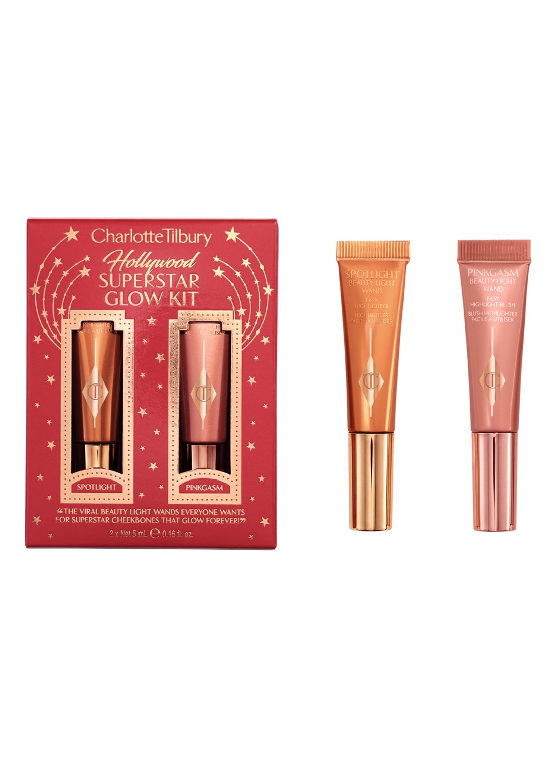 Charlotte Tilbury Hollywood Superstar Glow Kit - make-up set - voorkant 6 undefined