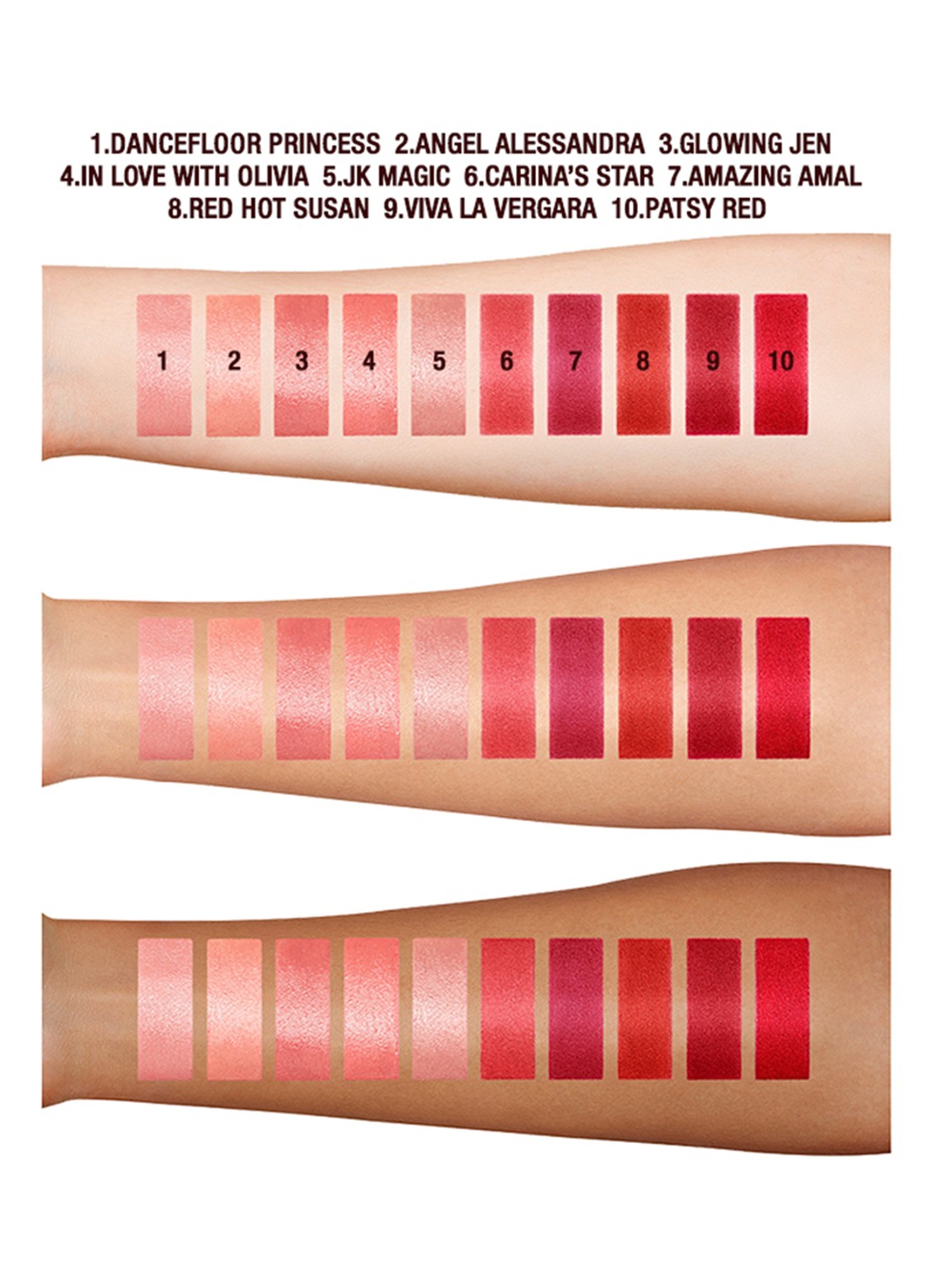 Charlotte Tilbury Hot Lips 2 - lipstick - detail 3 metallic