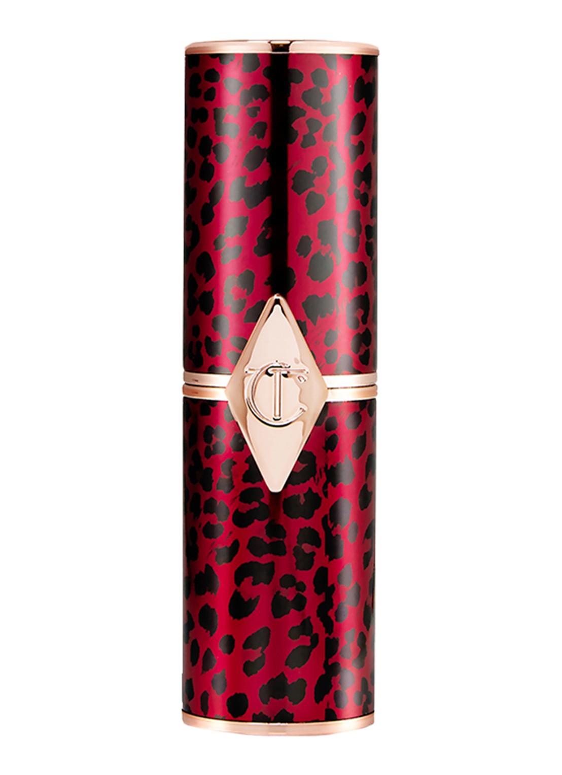 Charlotte Tilbury Hot Lips 2 - lipstick - detail 4 patsy red