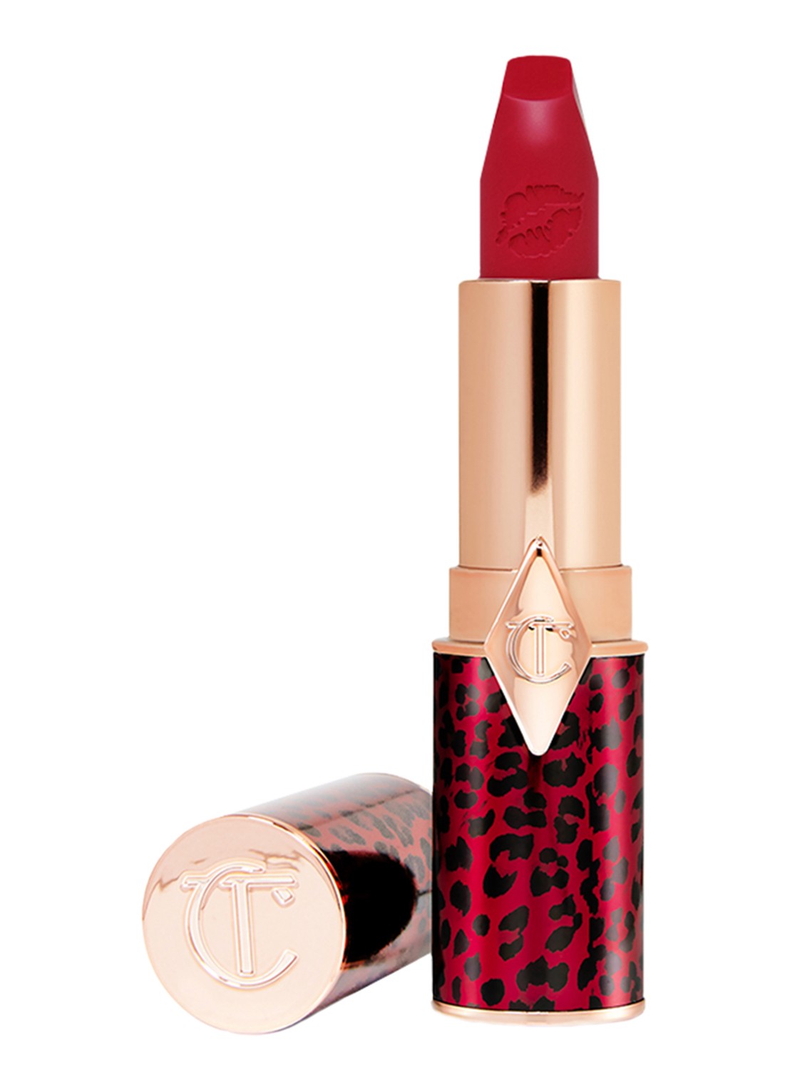 Charlotte Tilbury Hot Lips 2 - lipstick - voorkant patsy red