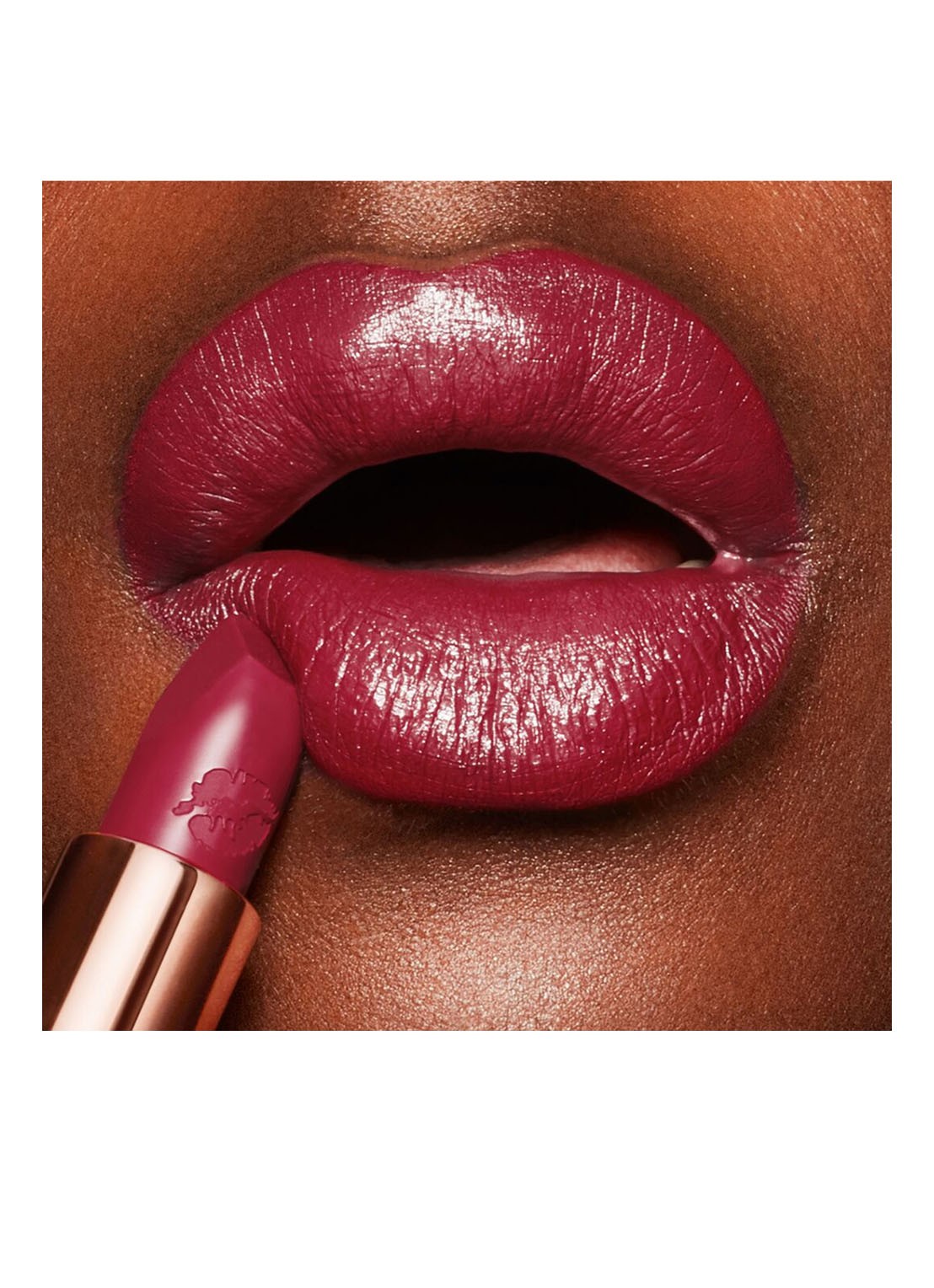 Charlotte Tilbury Hot Lips 2 - lipstick - detail 6 amazing amal