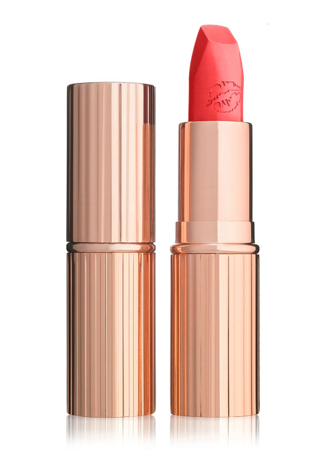 Charlotte Tilbury Hot Lips lipstick - voorkant hot emily coral