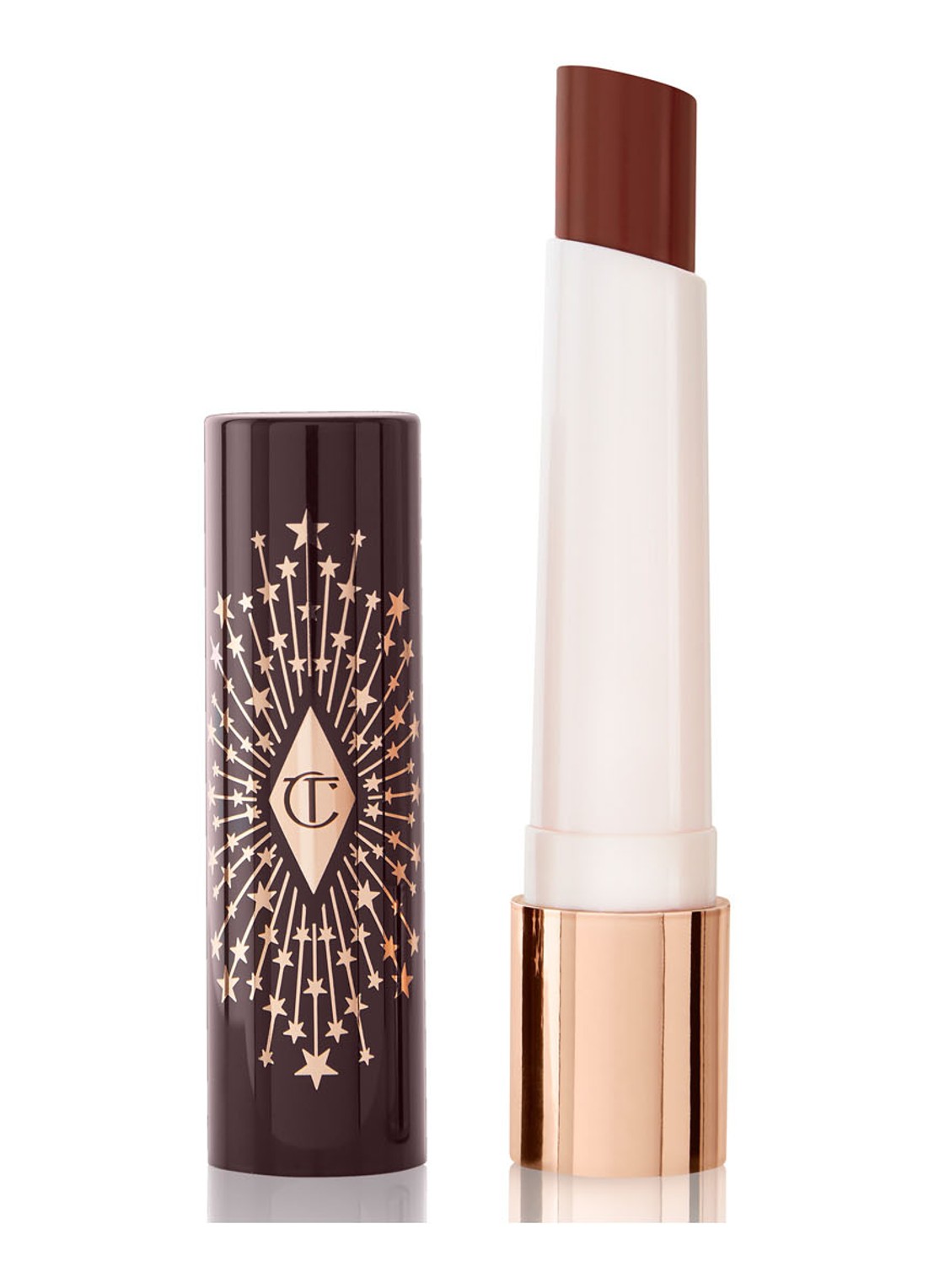 Charlotte Tilbury Hyaluronic Happikiss Lip Balm Lipstick - voorkant 6 passion kiss