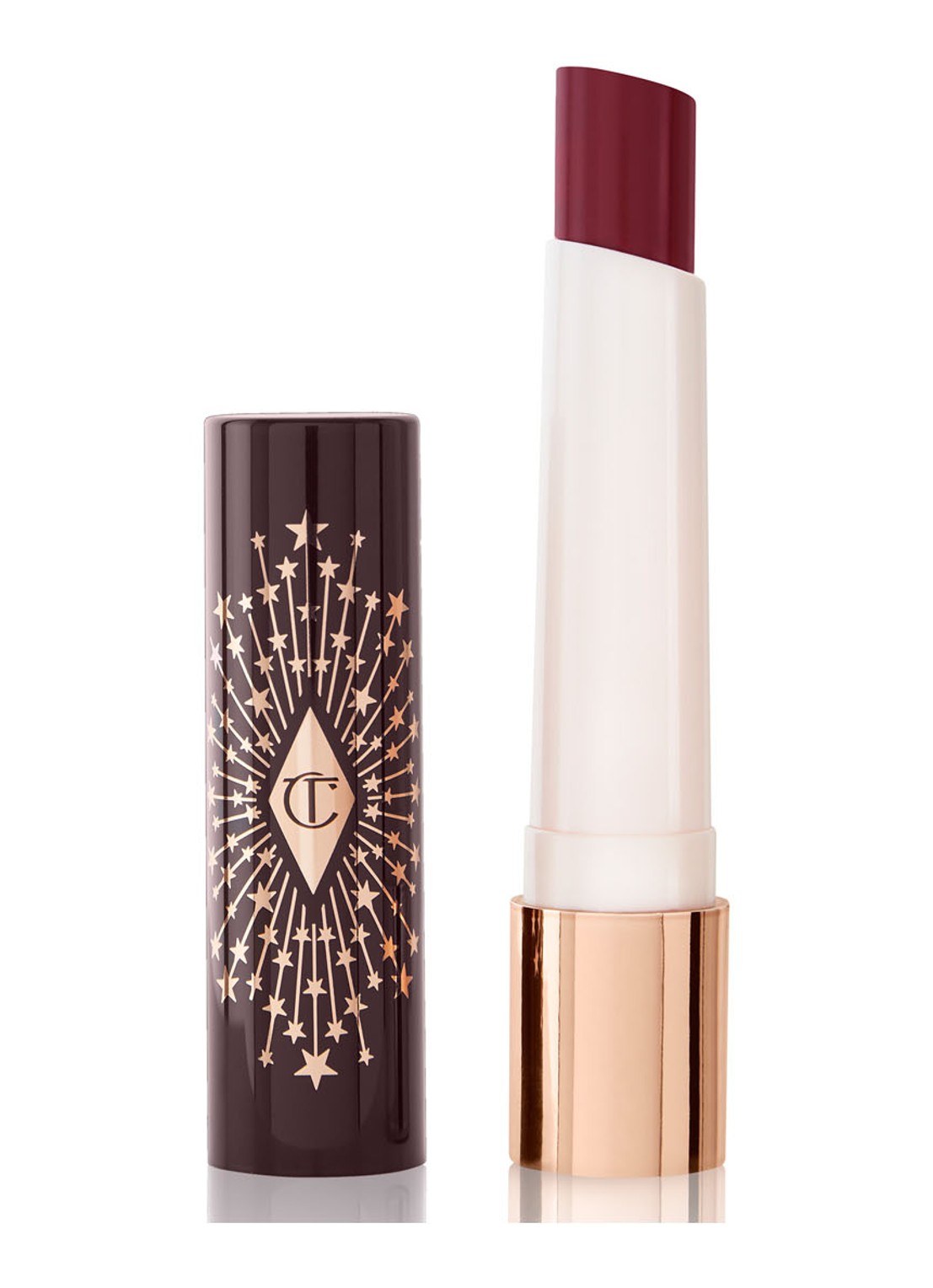 Charlotte Tilbury Hyaluronic Happikiss Lip Balm Lipstick - voorkant happyberry