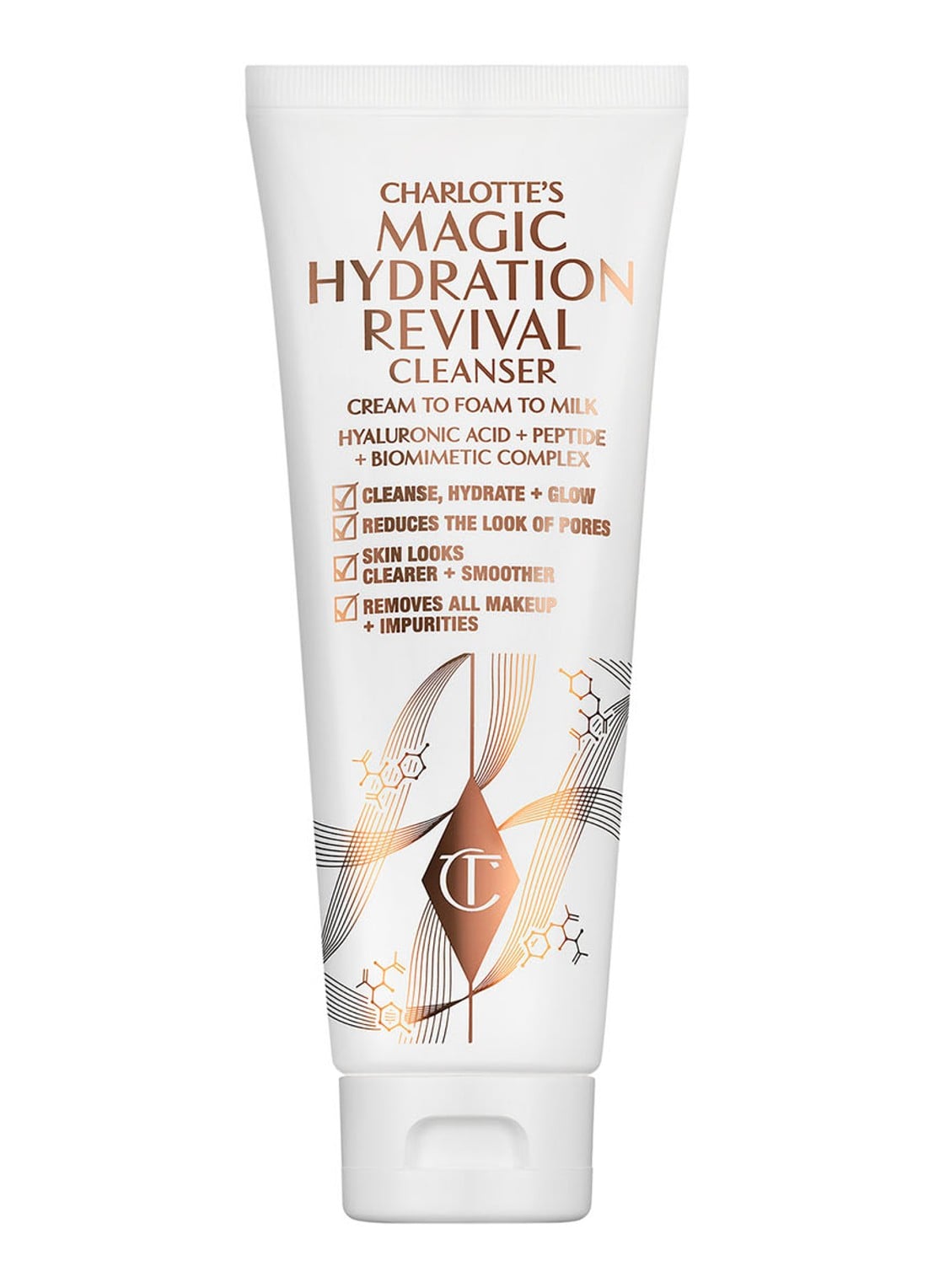 Charlotte Tilbury Hydration Revival Cleanser - reinigingscrème - voorkant undefined