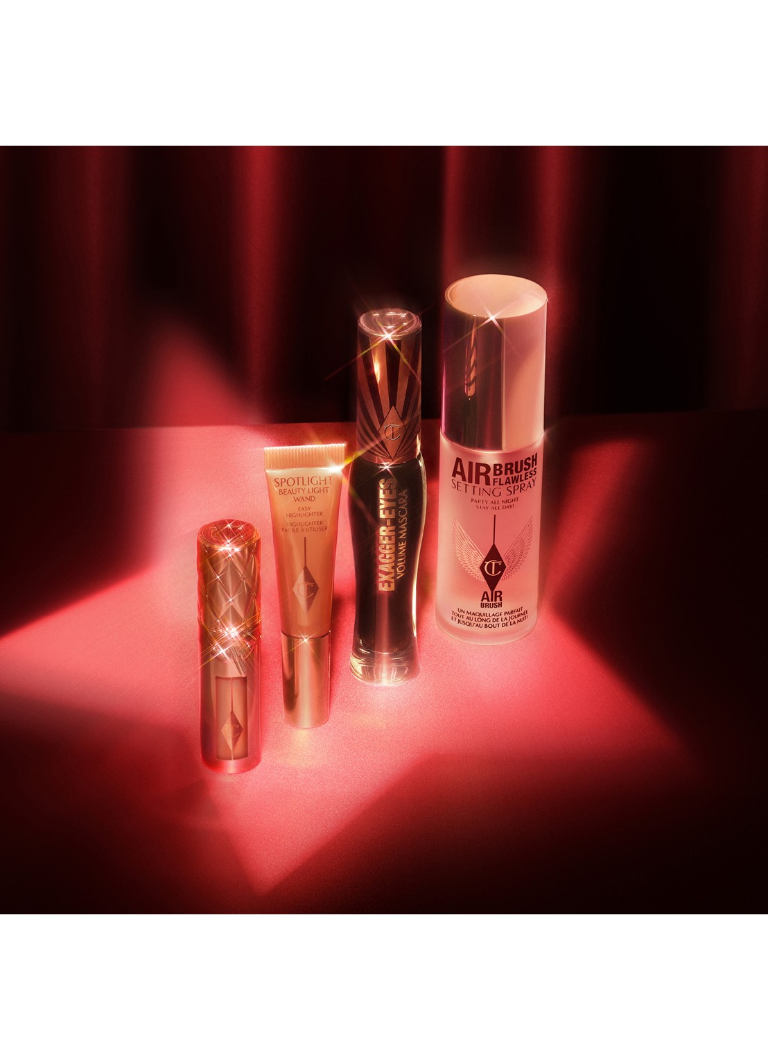 Charlotte Tilbury Iconic Hollywood Beauty Secrets - make-up set - voorkant 3 undefined