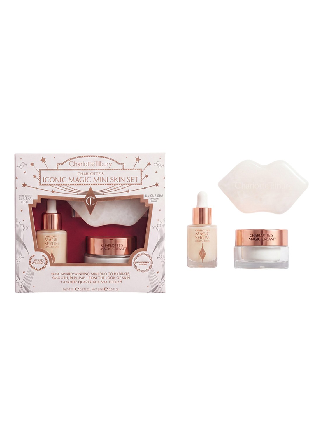Charlotte Tilbury Iconic Magic Mini Skin Set - verzorgingsset - voorkant 2 undefined