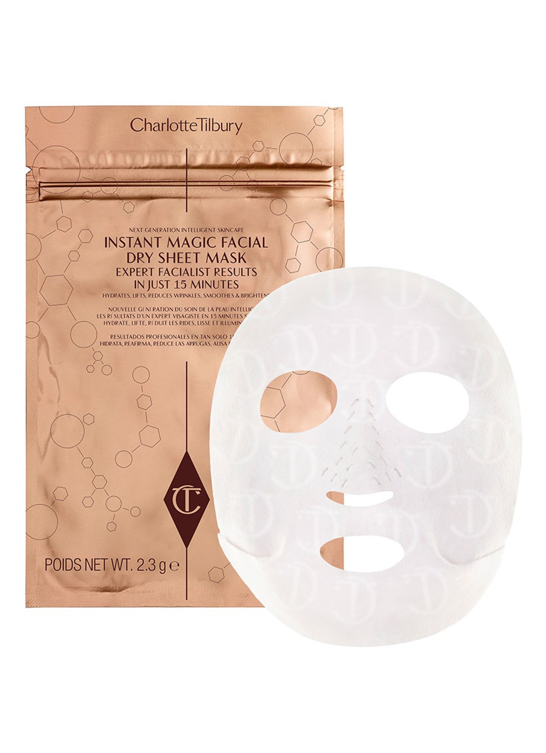 Charlotte Tilbury Instant Magic Facial Dry Sheet Mask - masker - voorkant 2 undefined