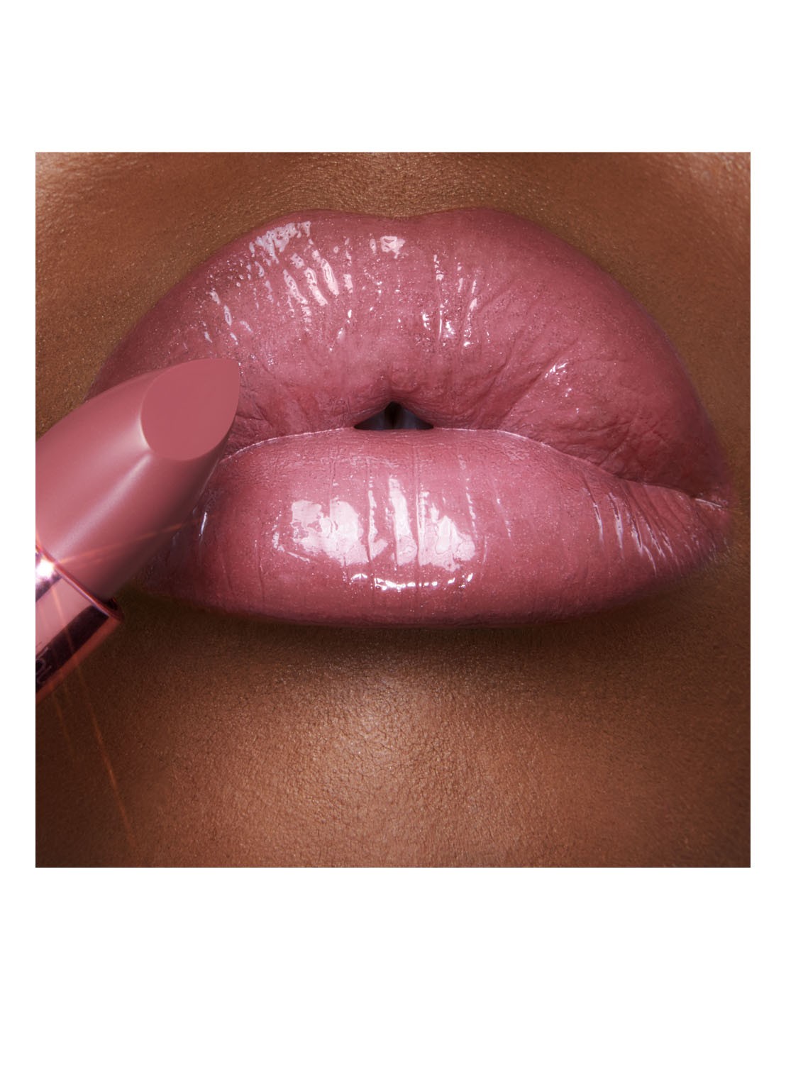 Charlotte Tilbury K.I.S.S.I.N.G lipstick - detail 6 red carpet pink