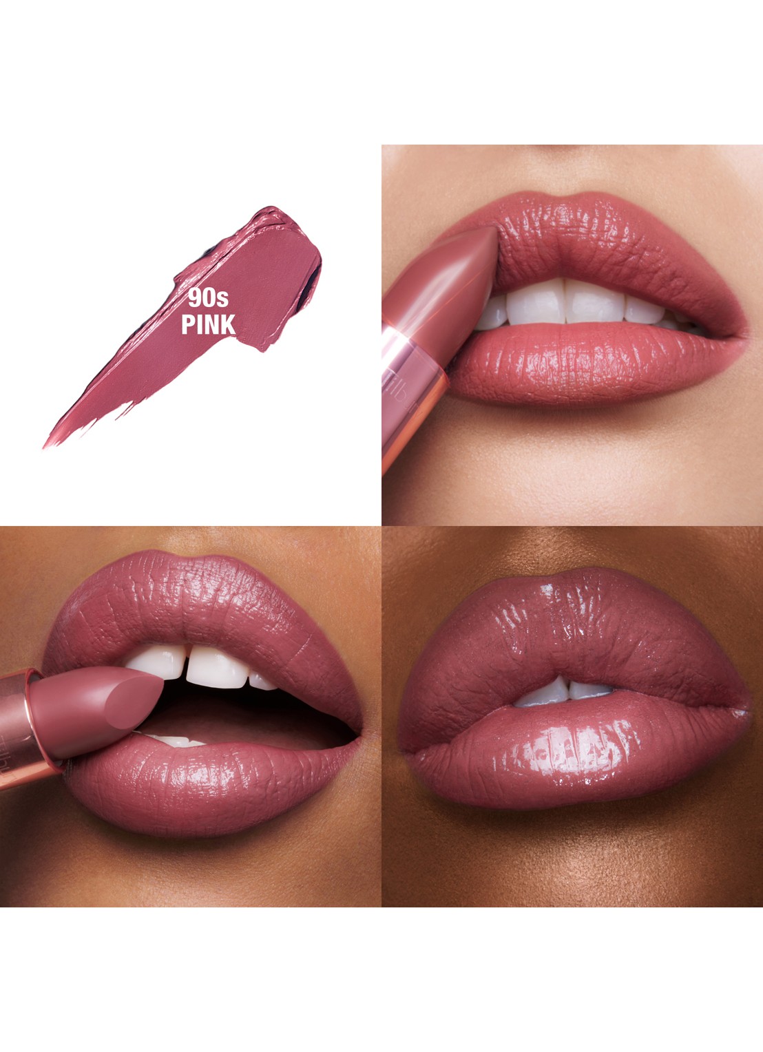 Charlotte Tilbury K.I.S.S.I.N.G lipstick - achterkant 7 90s pink