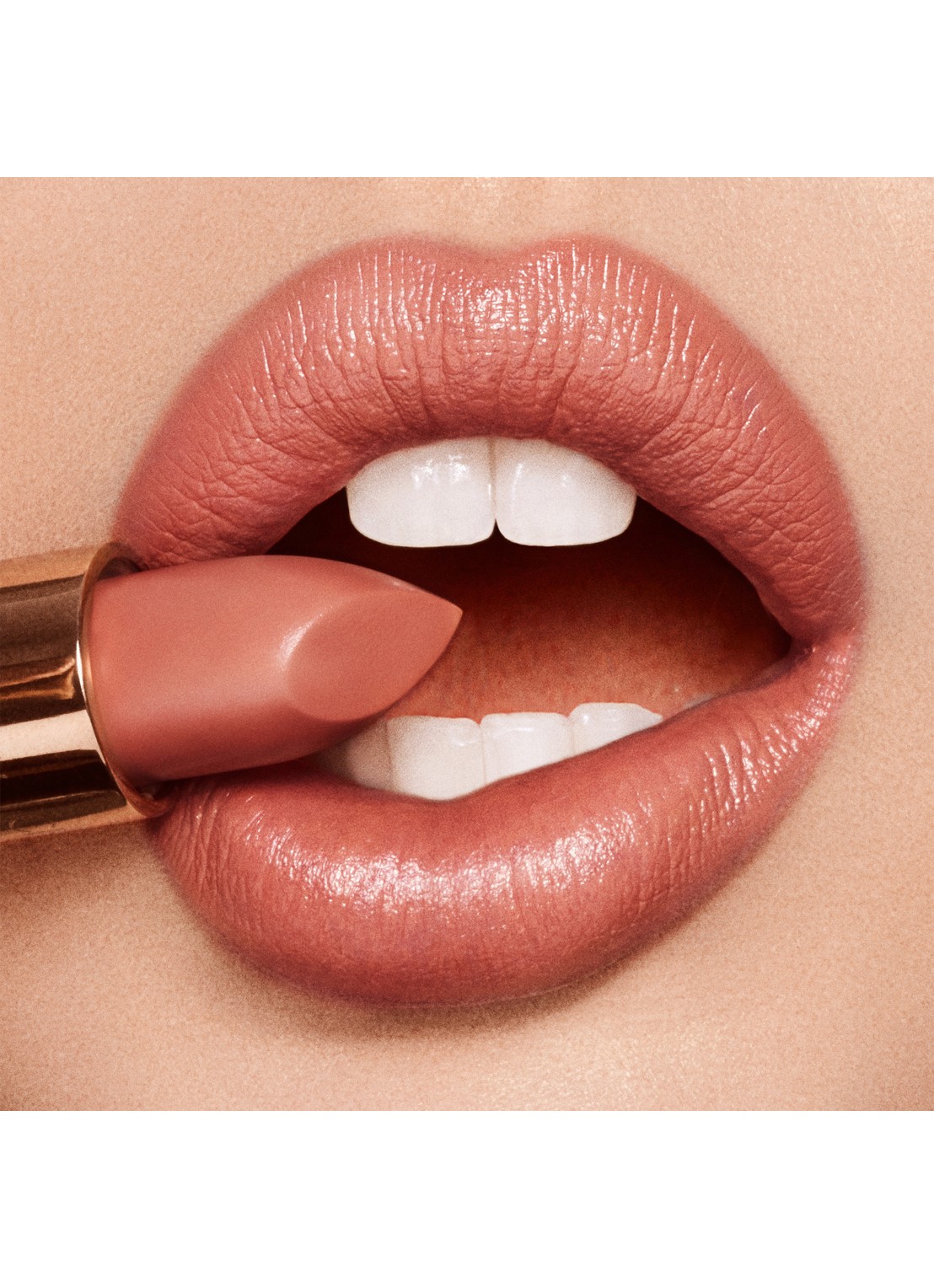 Charlotte Tilbury K.I.S.S.I.N.G lipstick  - detail 4 stoned rose