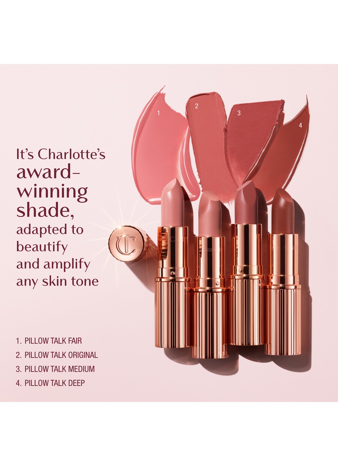 Charlotte Tilbury K.I.S.S.I.N.G lipstick  - detail 6 stoned rose