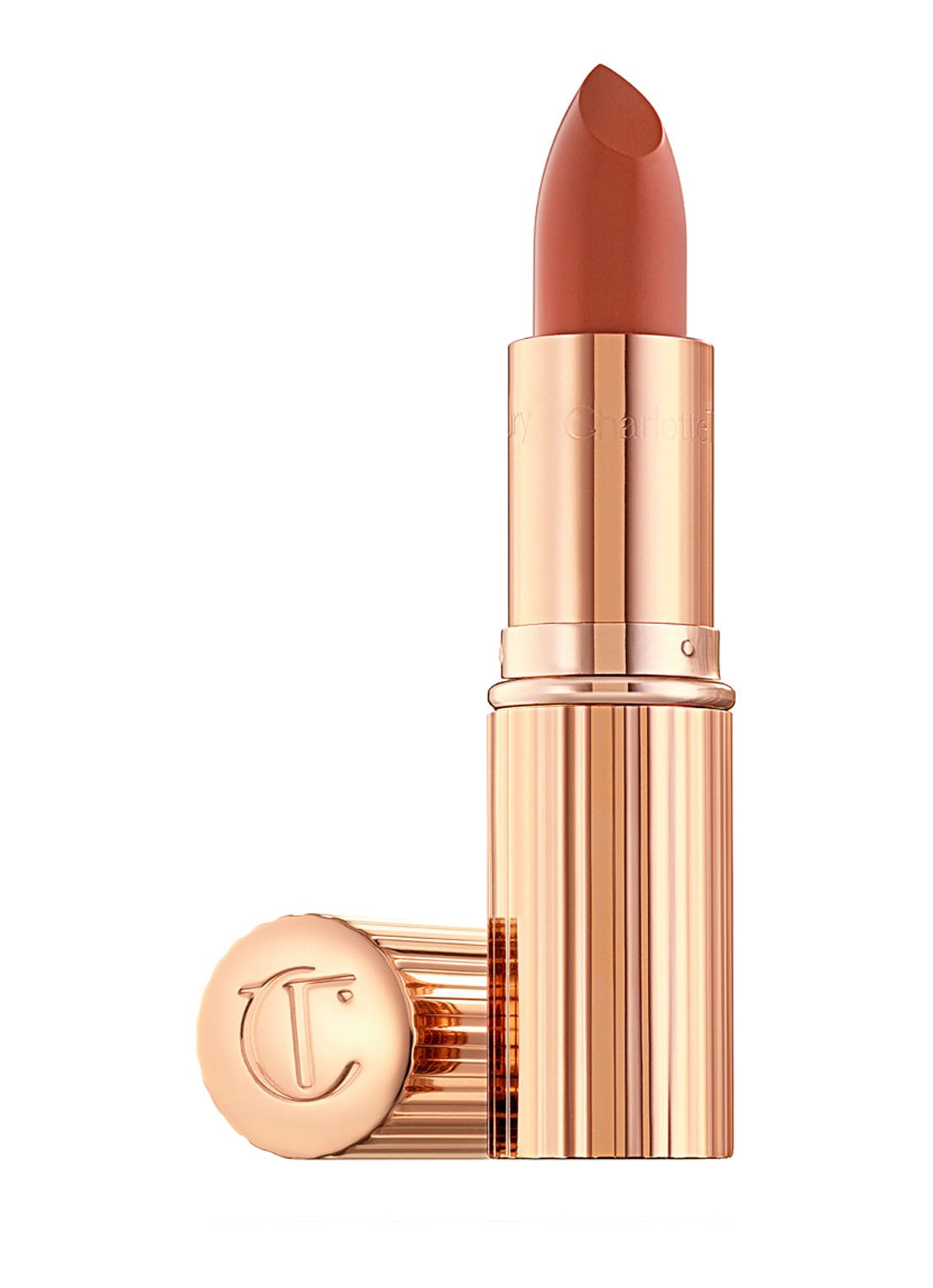 Charlotte Tilbury K.I.S.S.I.N.G lipstick  - voorkant stoned rose