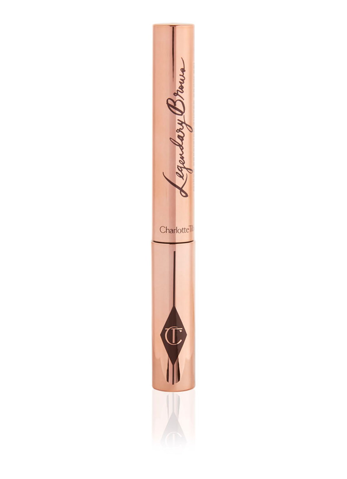 Charlotte Tilbury Legendary Brows Dark Brown - getinte wenkbrauwgel - voorkant 4 dark brown