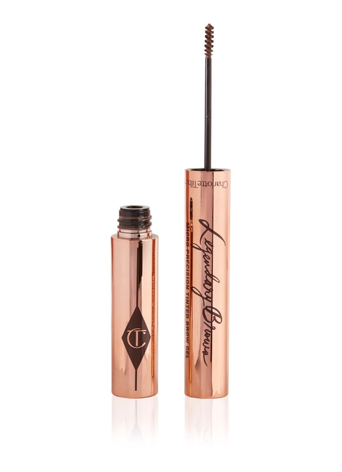 Charlotte Tilbury Legendary Brows Soft Brown - getinte wenkbrauwgel - voorkant soft brown