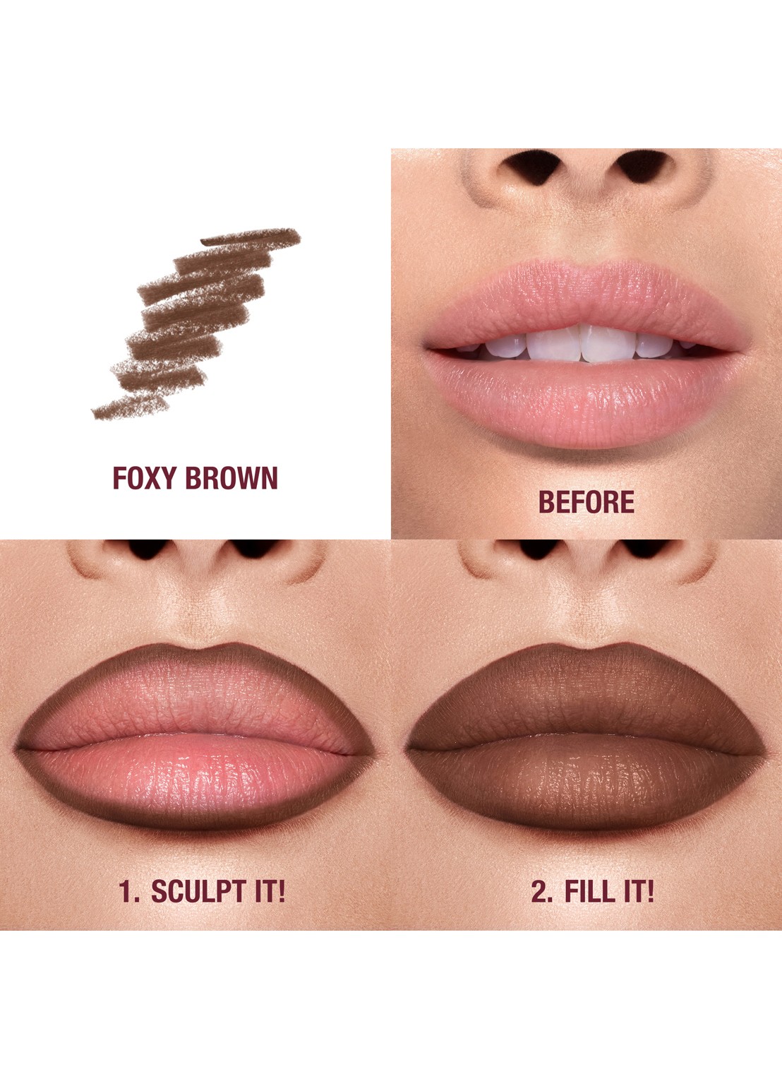Charlotte Tilbury Lip Cheat - lipliner - achterkant goud